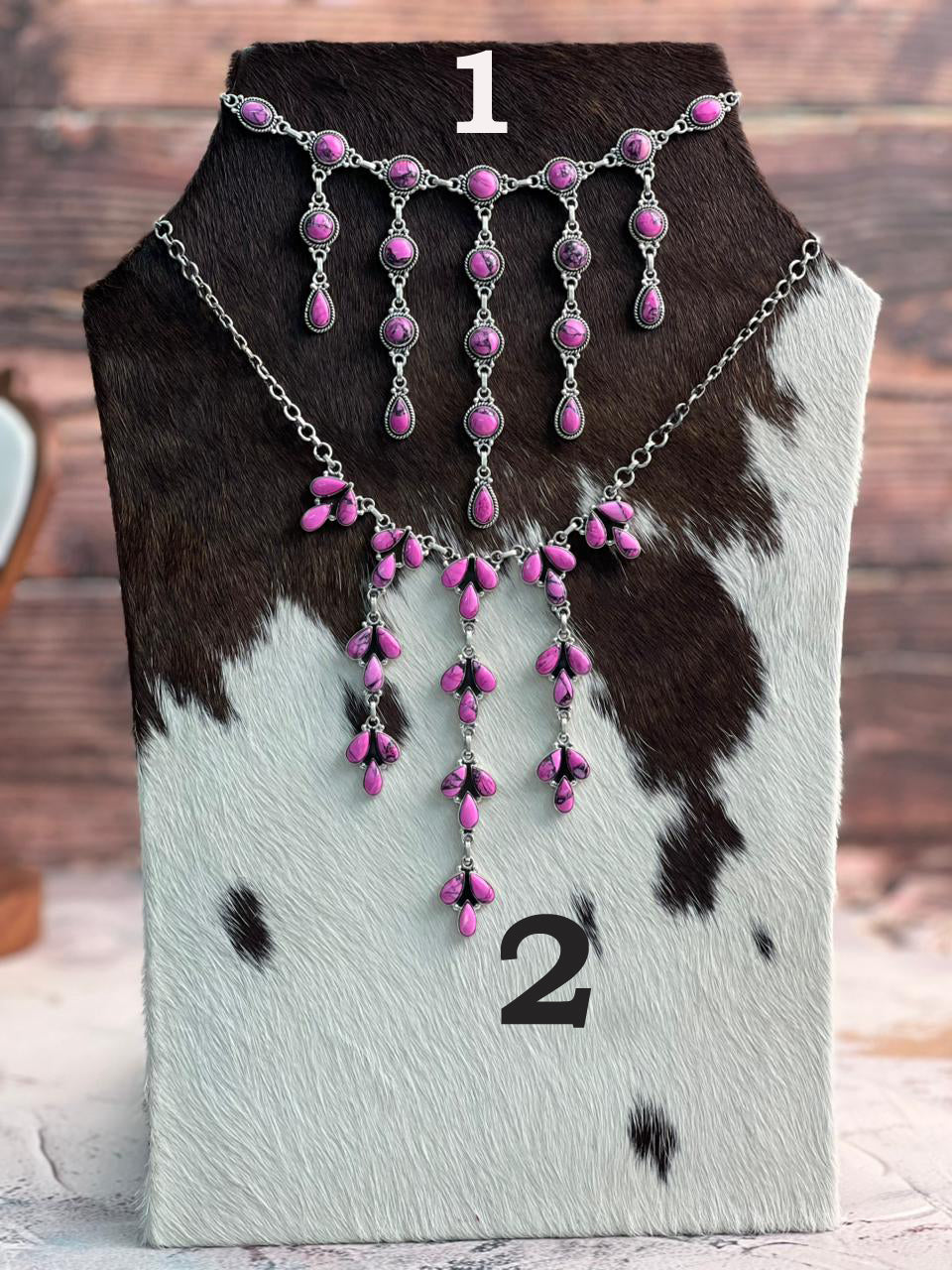 Handmade Sterling Silver Cherry Blossom Choker Necklace "Signed Nizhoni"