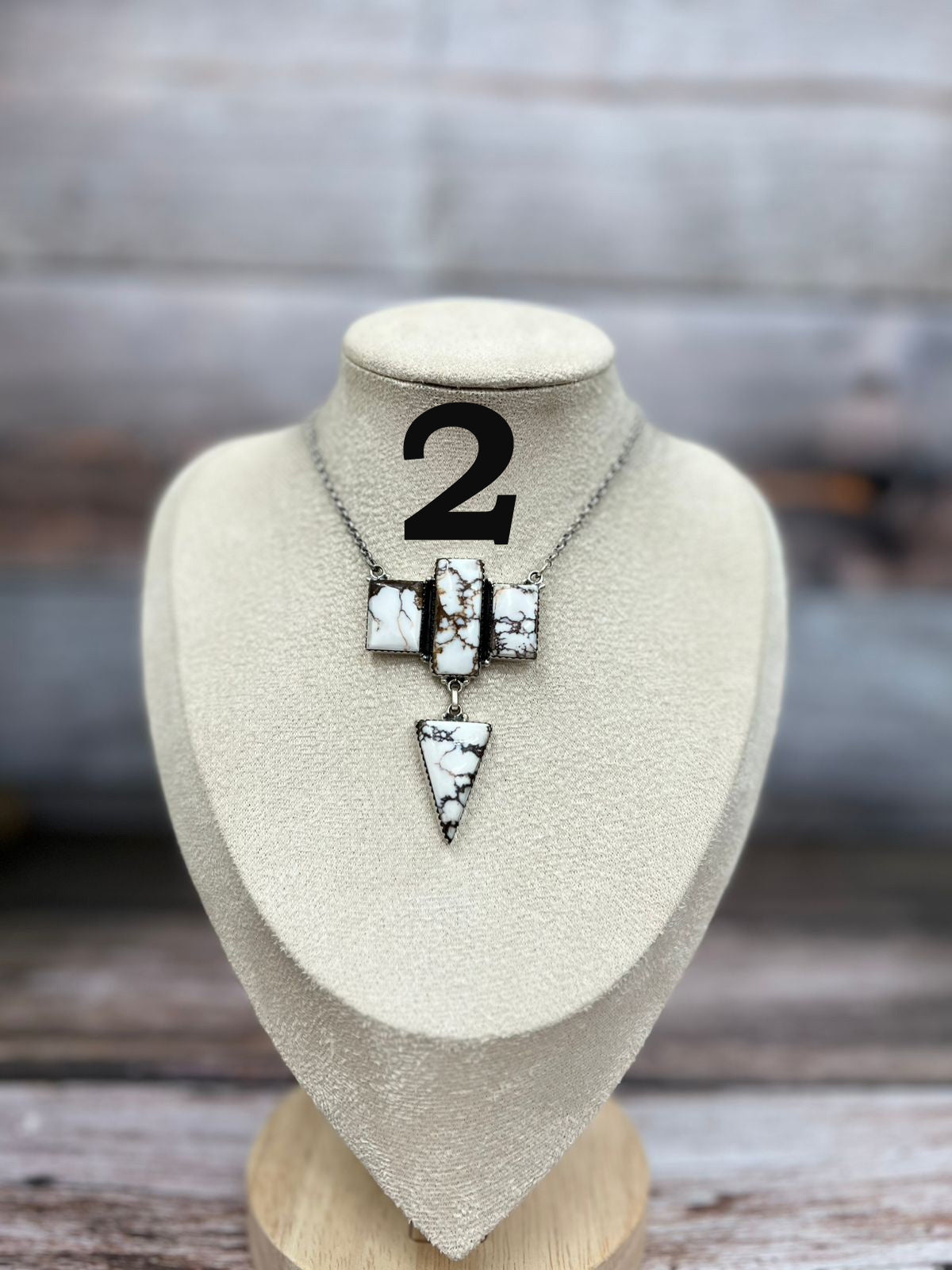 Handmade Sterling Silver Wild Horse Necklace with Signed Nizhoni