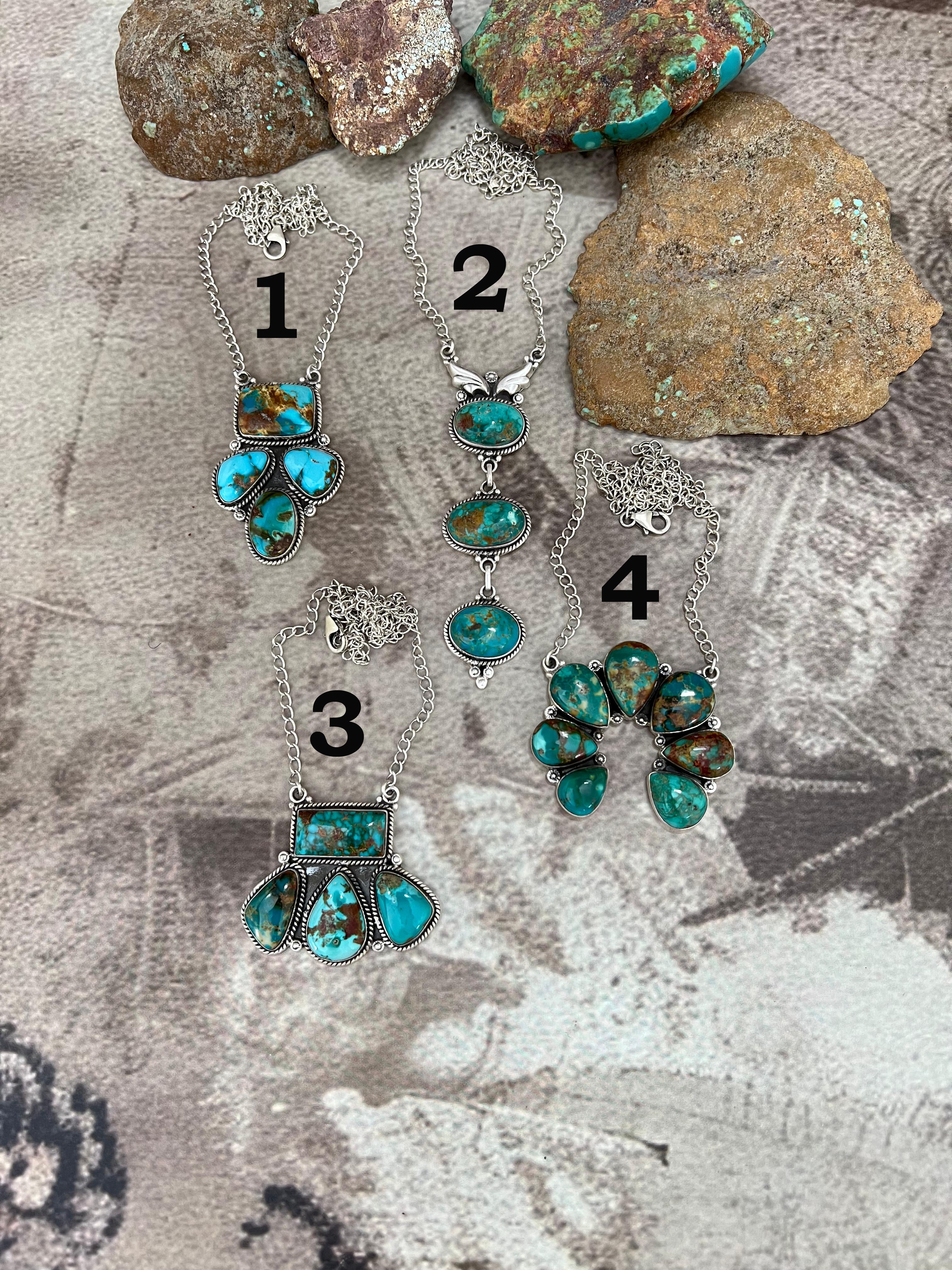 Handmade Sterling Silver Hardy Pit Necklace with Signed Nizhoni