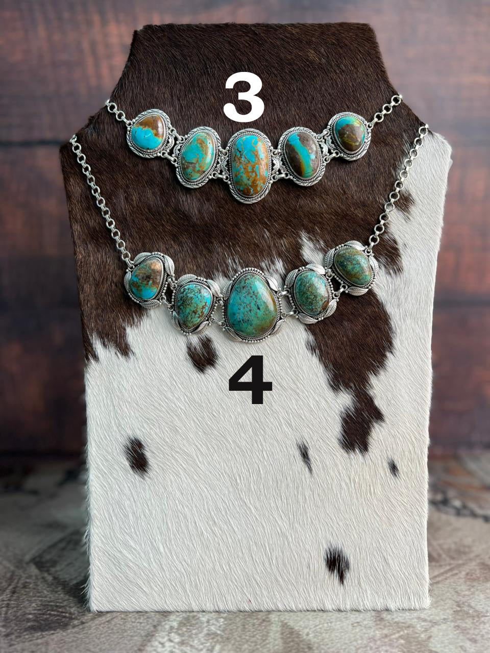Handmade Sterling Silver Royston Turquoise Necklace "Signed Nizhoni"