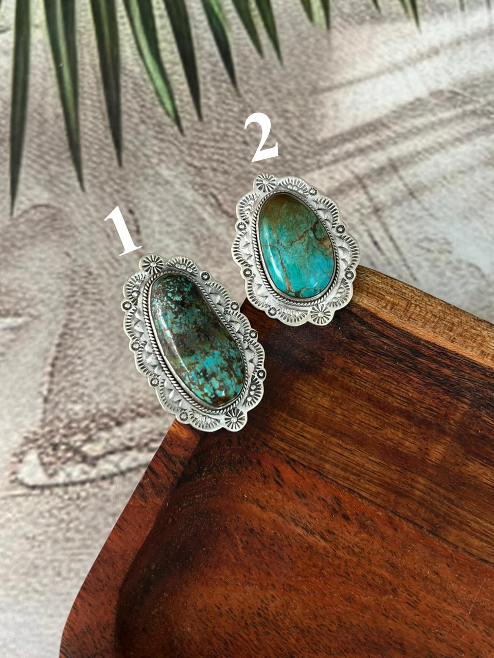 Handmade Sterling Silver Royston Turquoise Collection: Adjustable Ring "Signed Nizhoni"