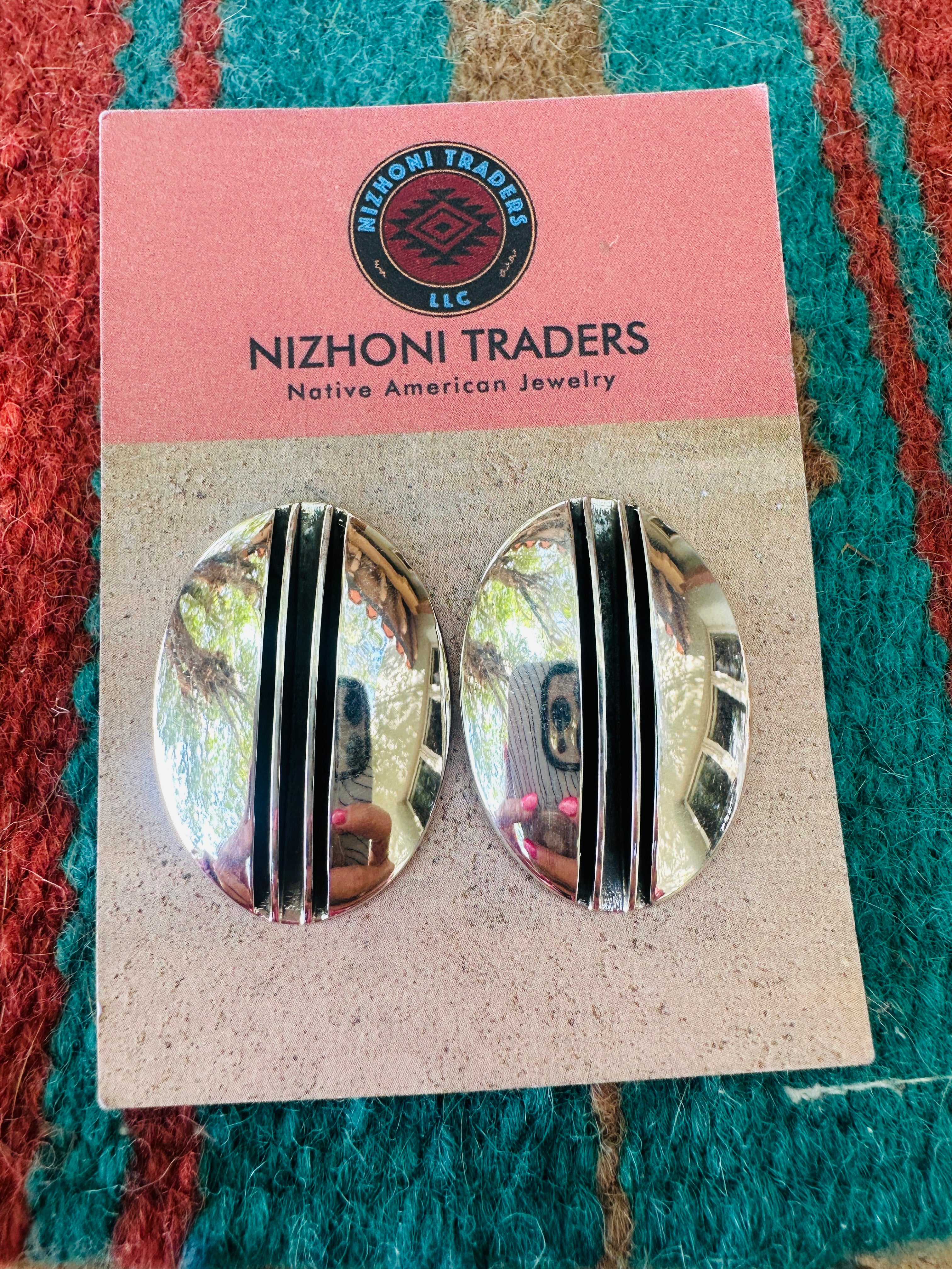 Handcrafted Sterling Silver Post Earrings