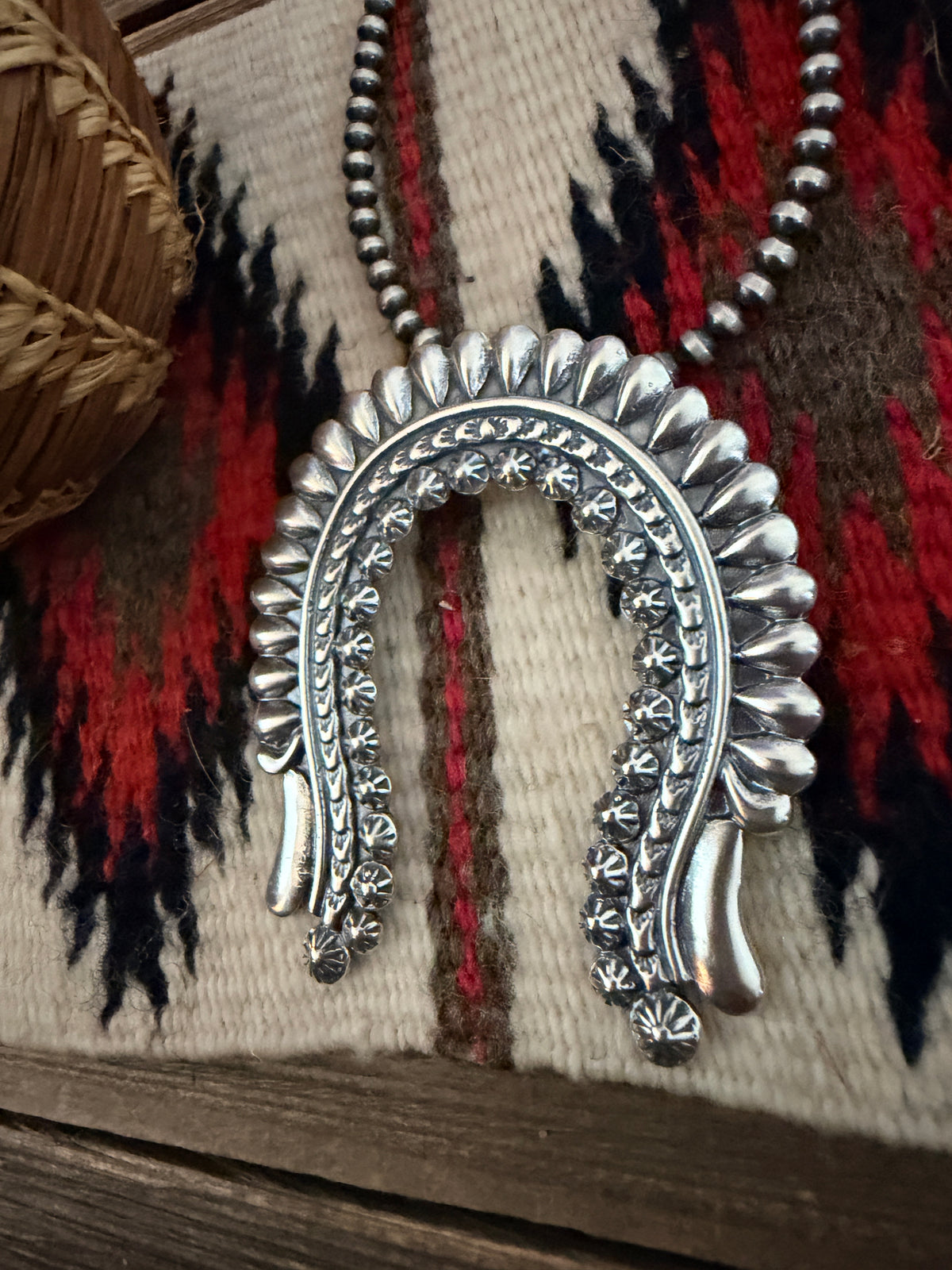 Handcrafted Sterling Silver Naja Pendant