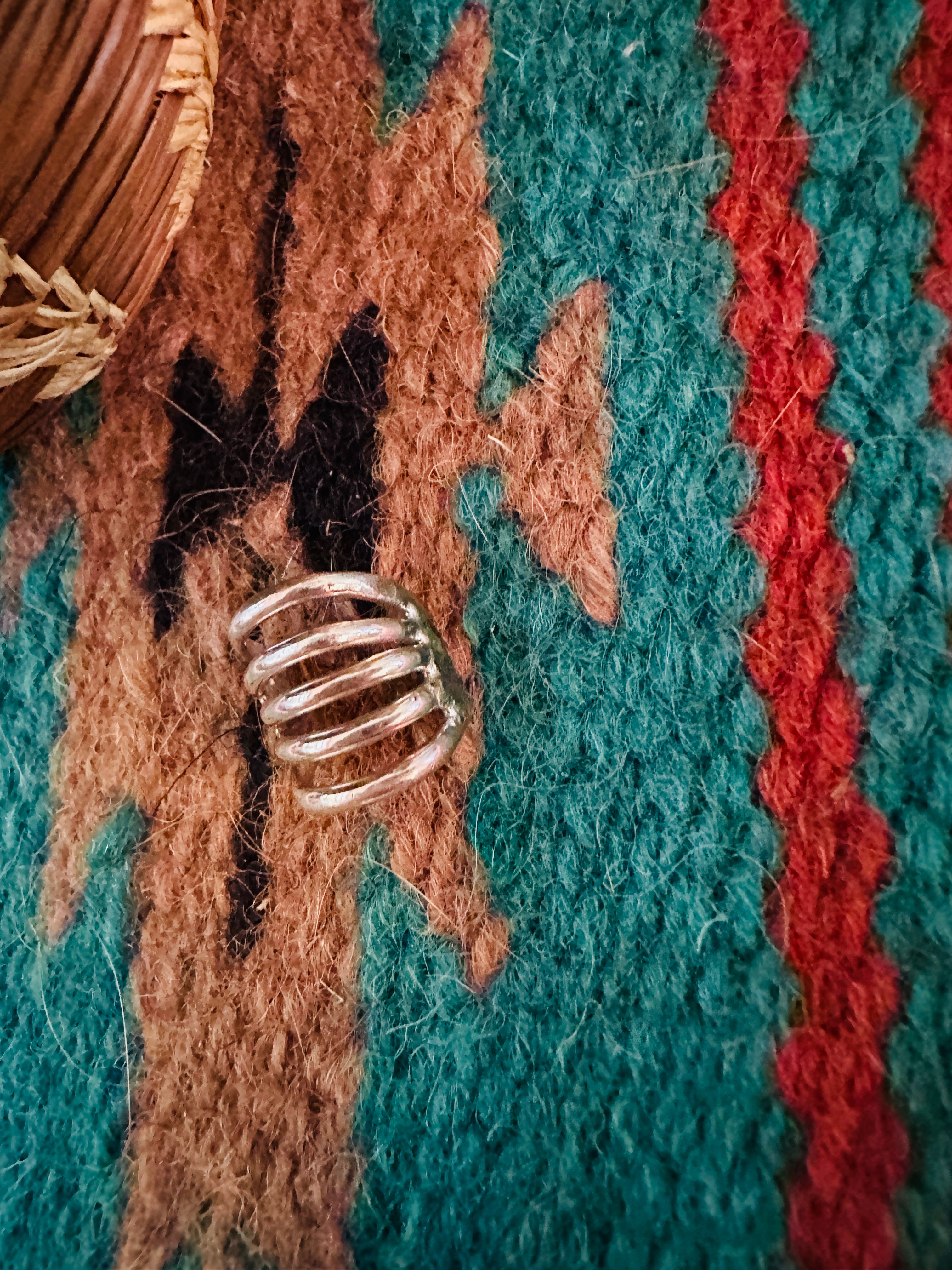 Navajo Sterling Silver  Ear Cuff