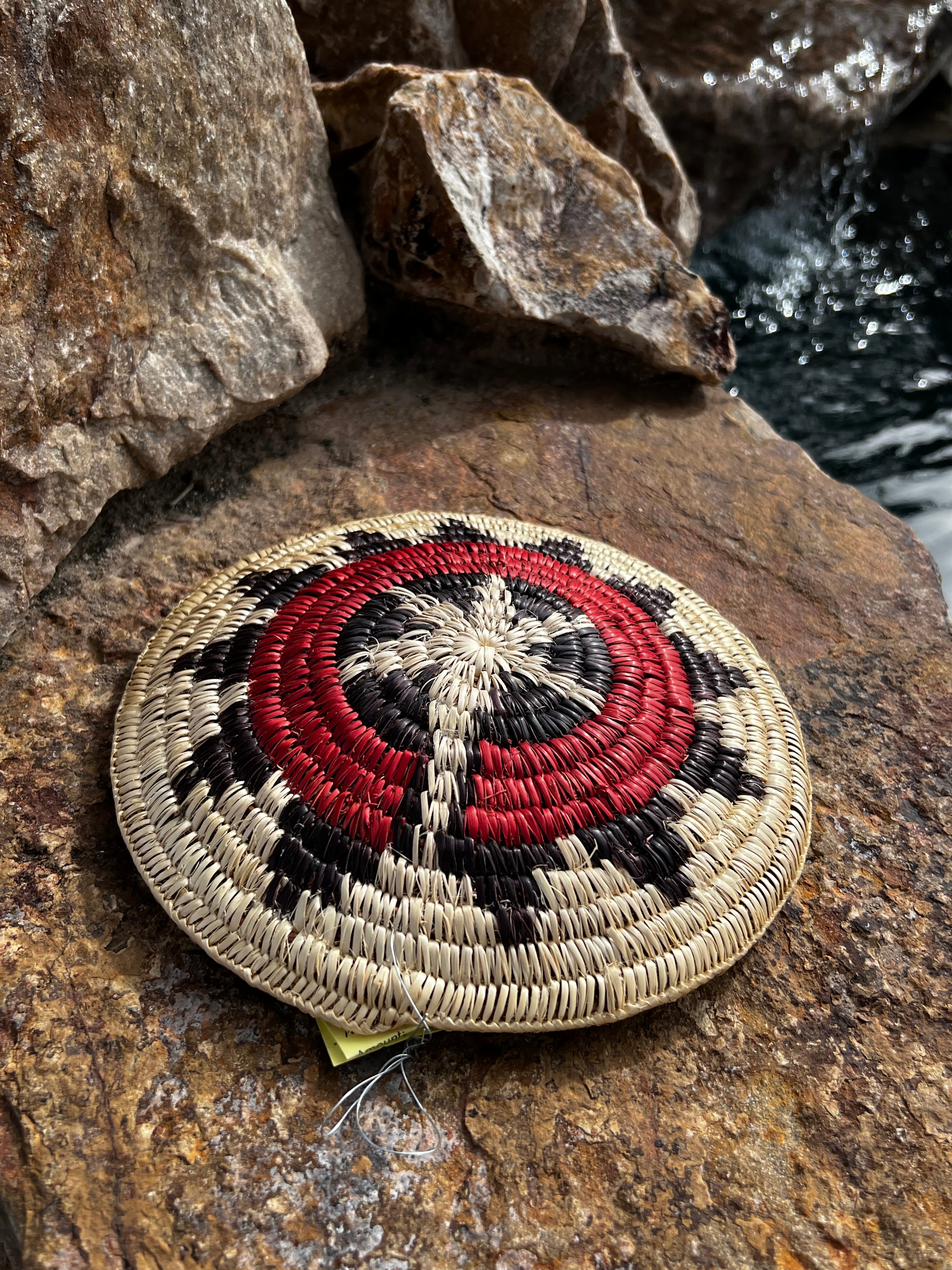 Old Pawn Handcrafted Woven Basket #1