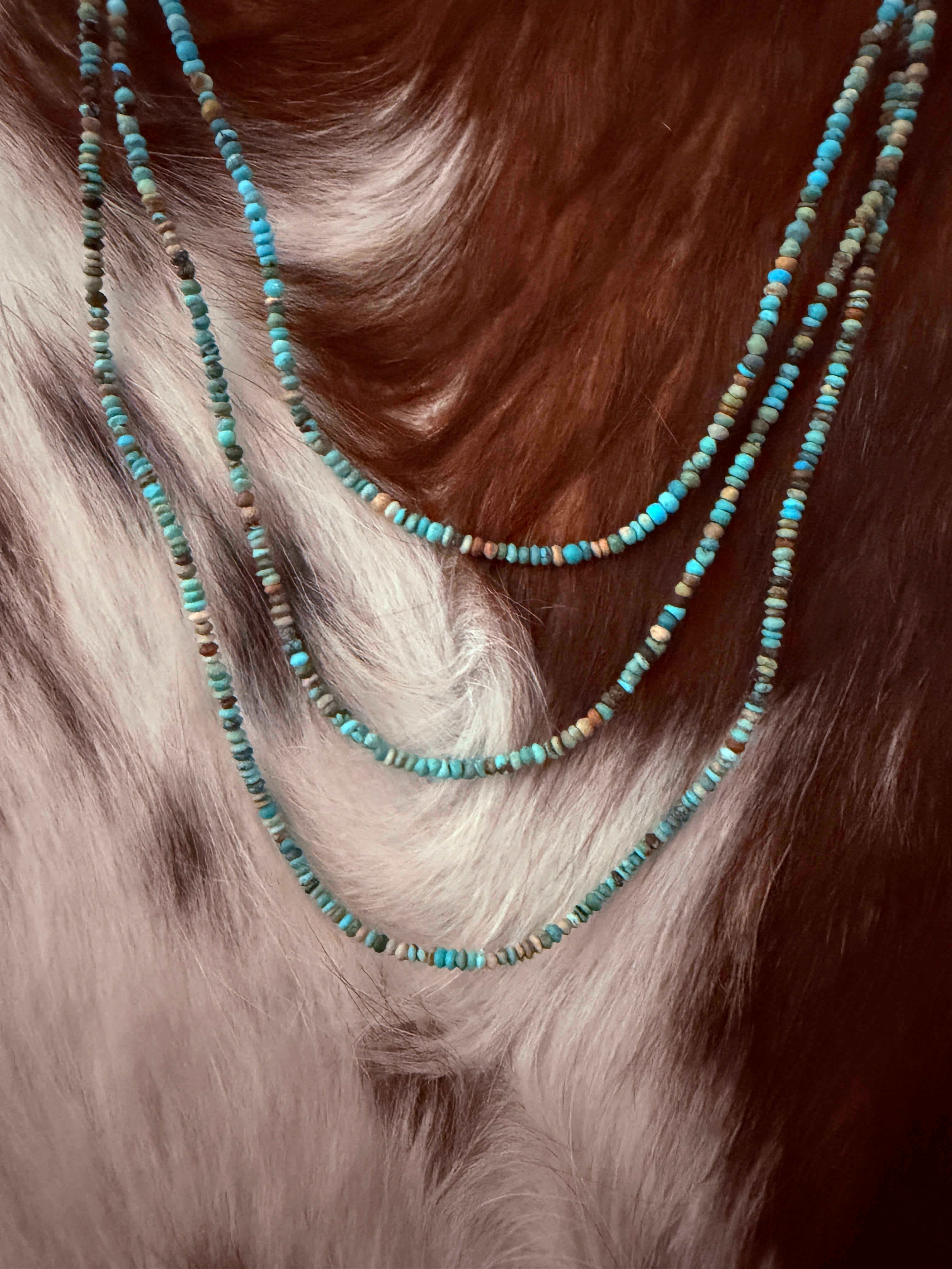Handcrafted Turquoise Beaded Necklace