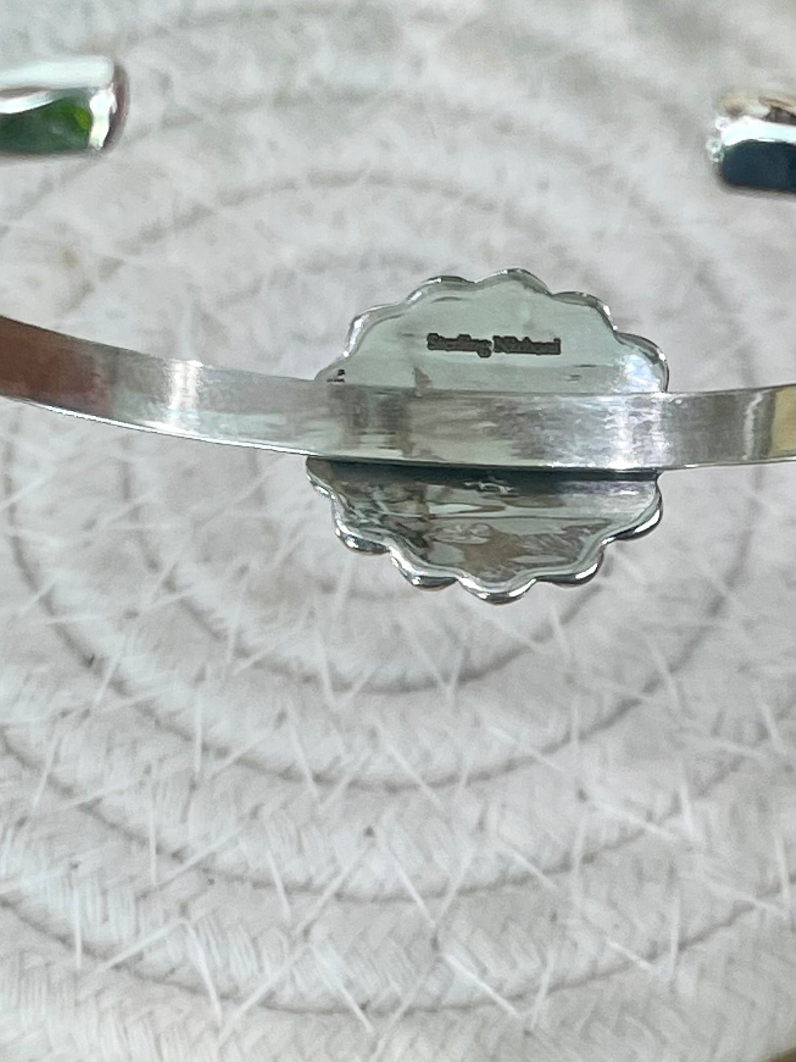 Handmade Turquoise & Sterling Silver Cuff Bracelet