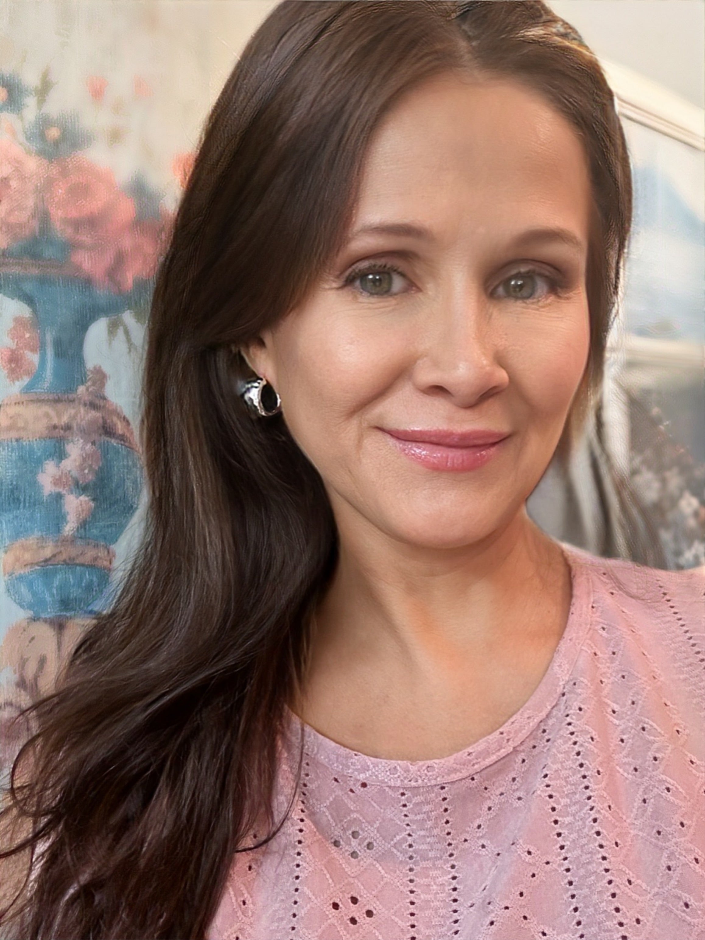 Chunky Hammered Hoops