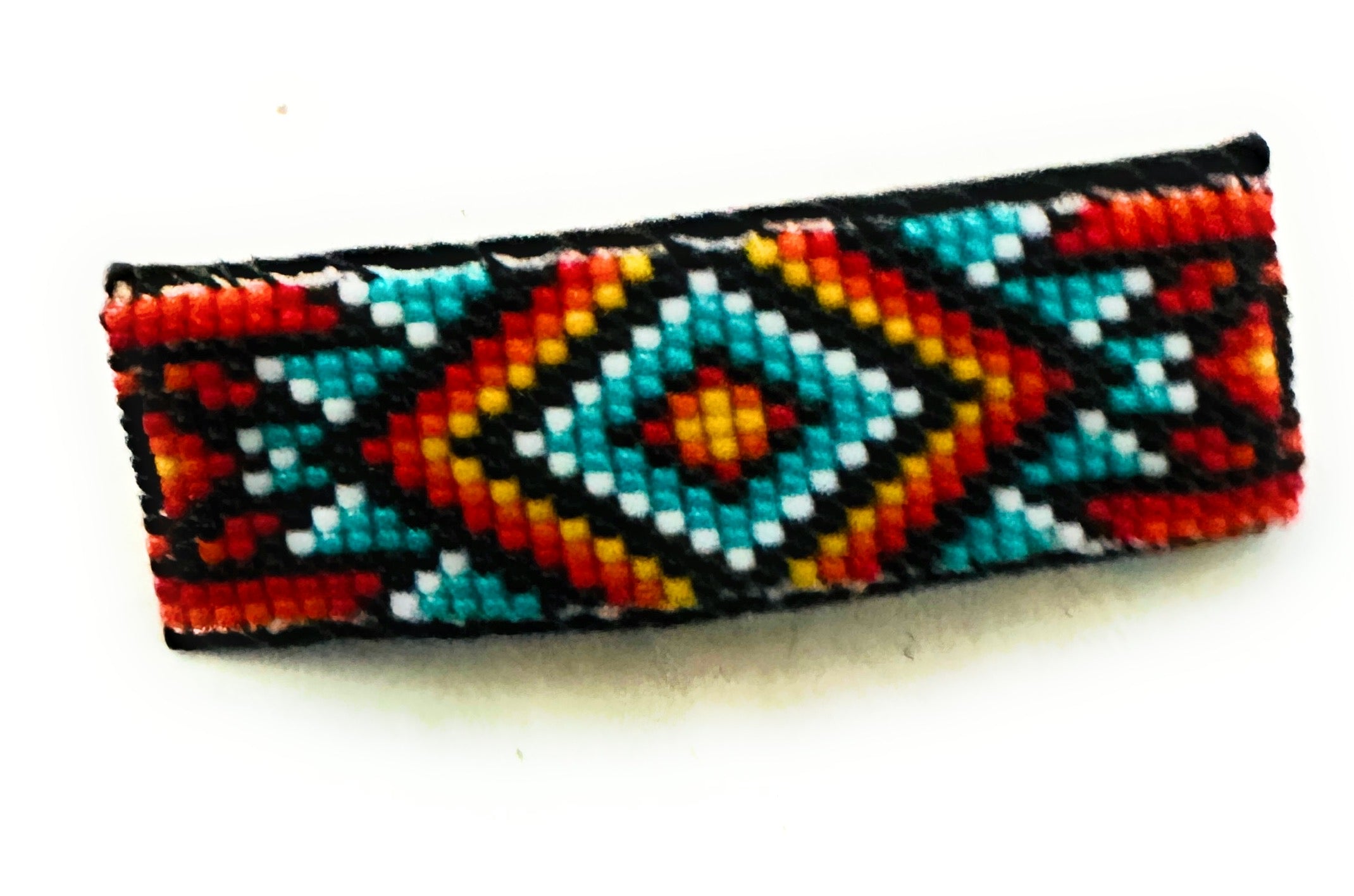 Navajo Handmade Beaded Barrette