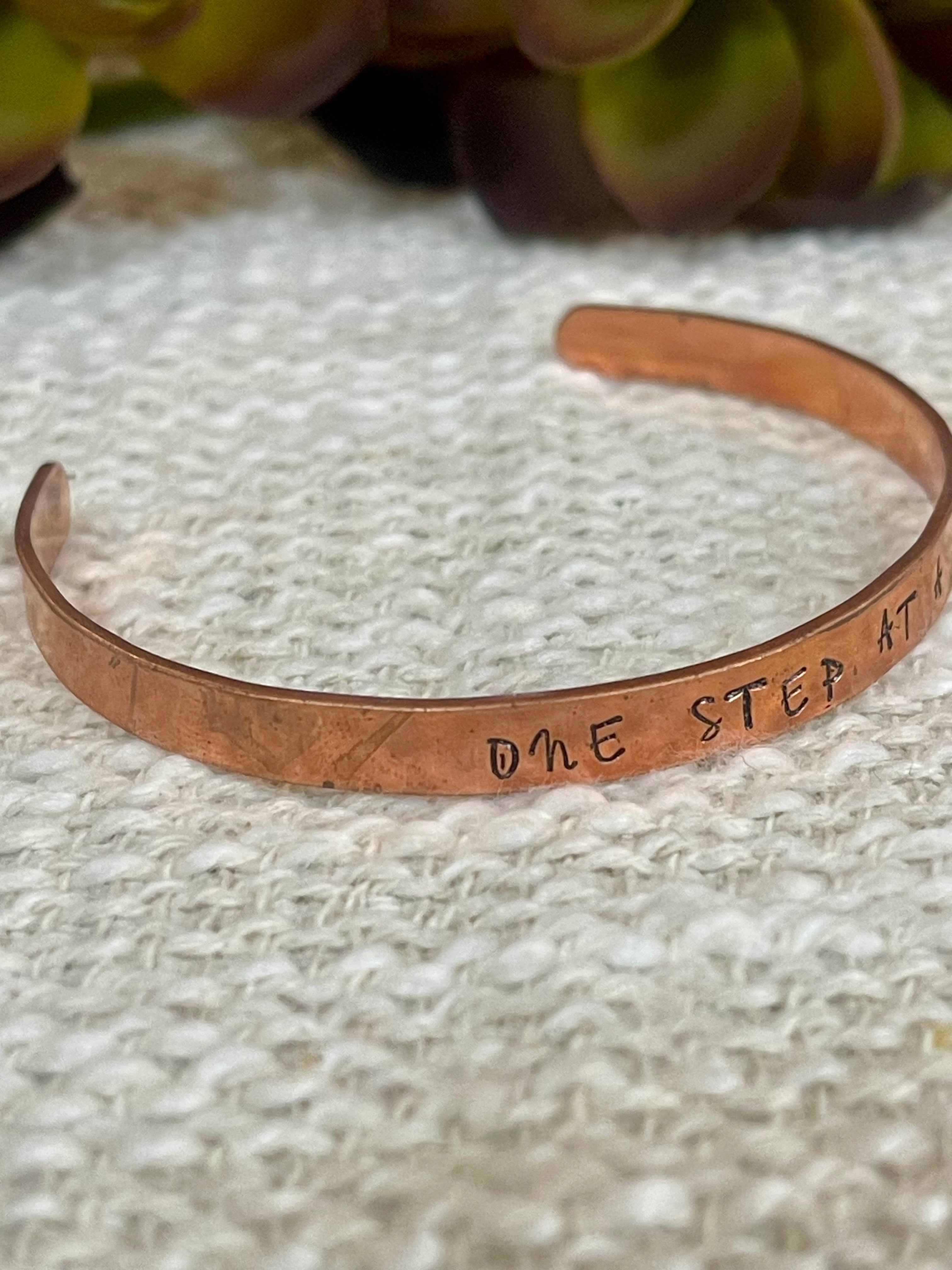 Vintage Handmade Copper Cuff