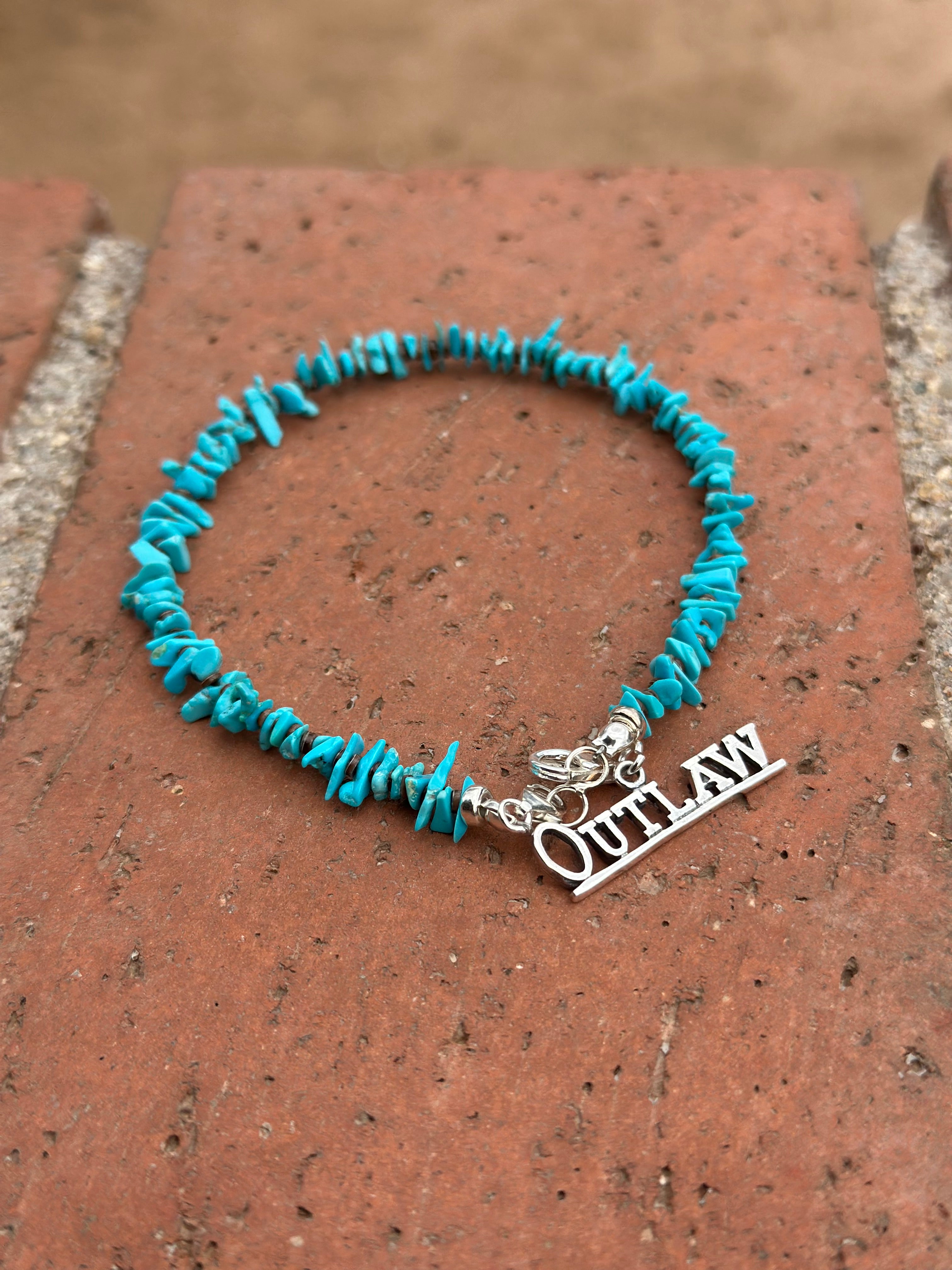 Sterling Silver “OUTLAW” Charm