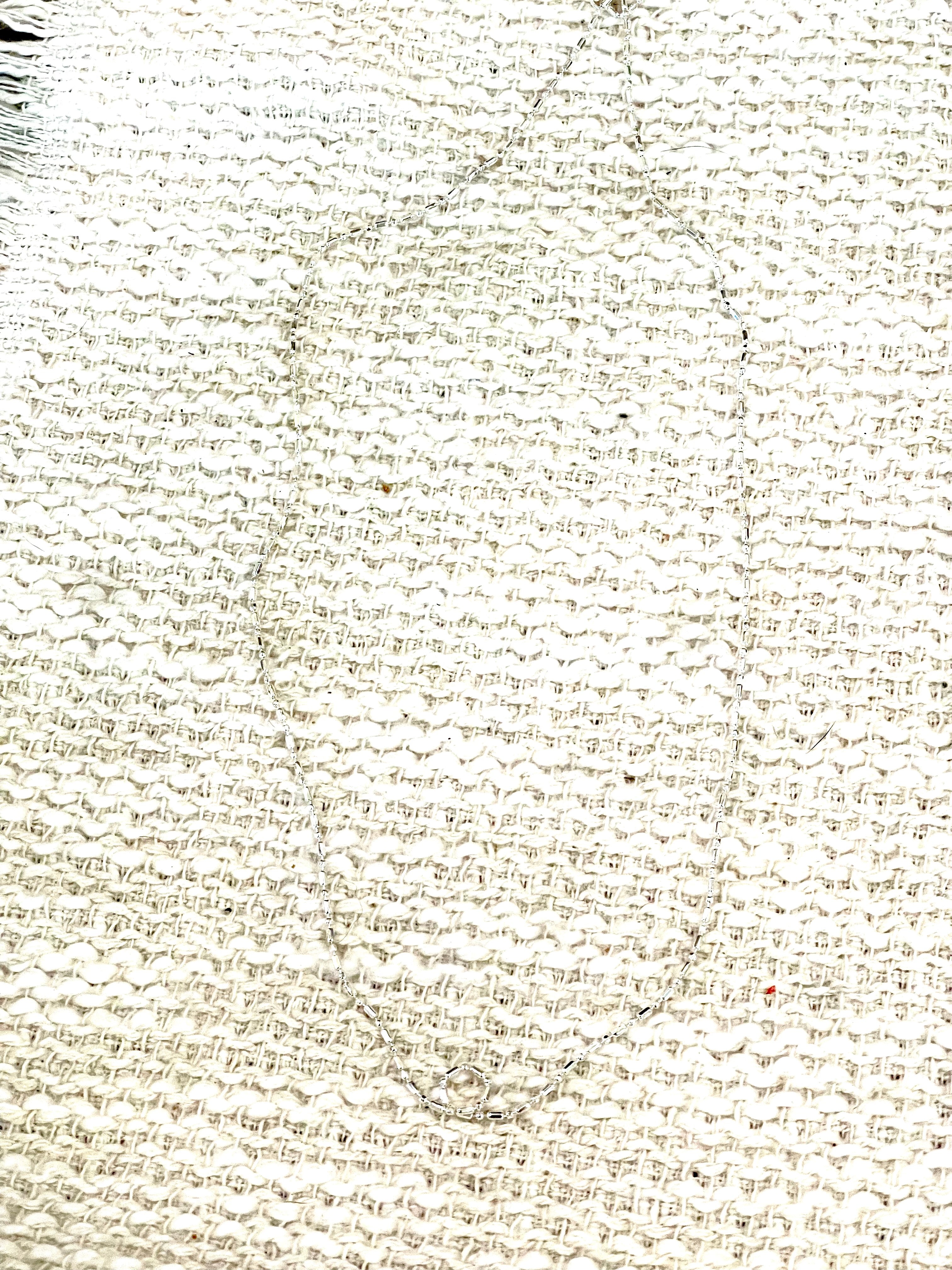 Handmade In Mexico Sterling Silver Chain Necklace