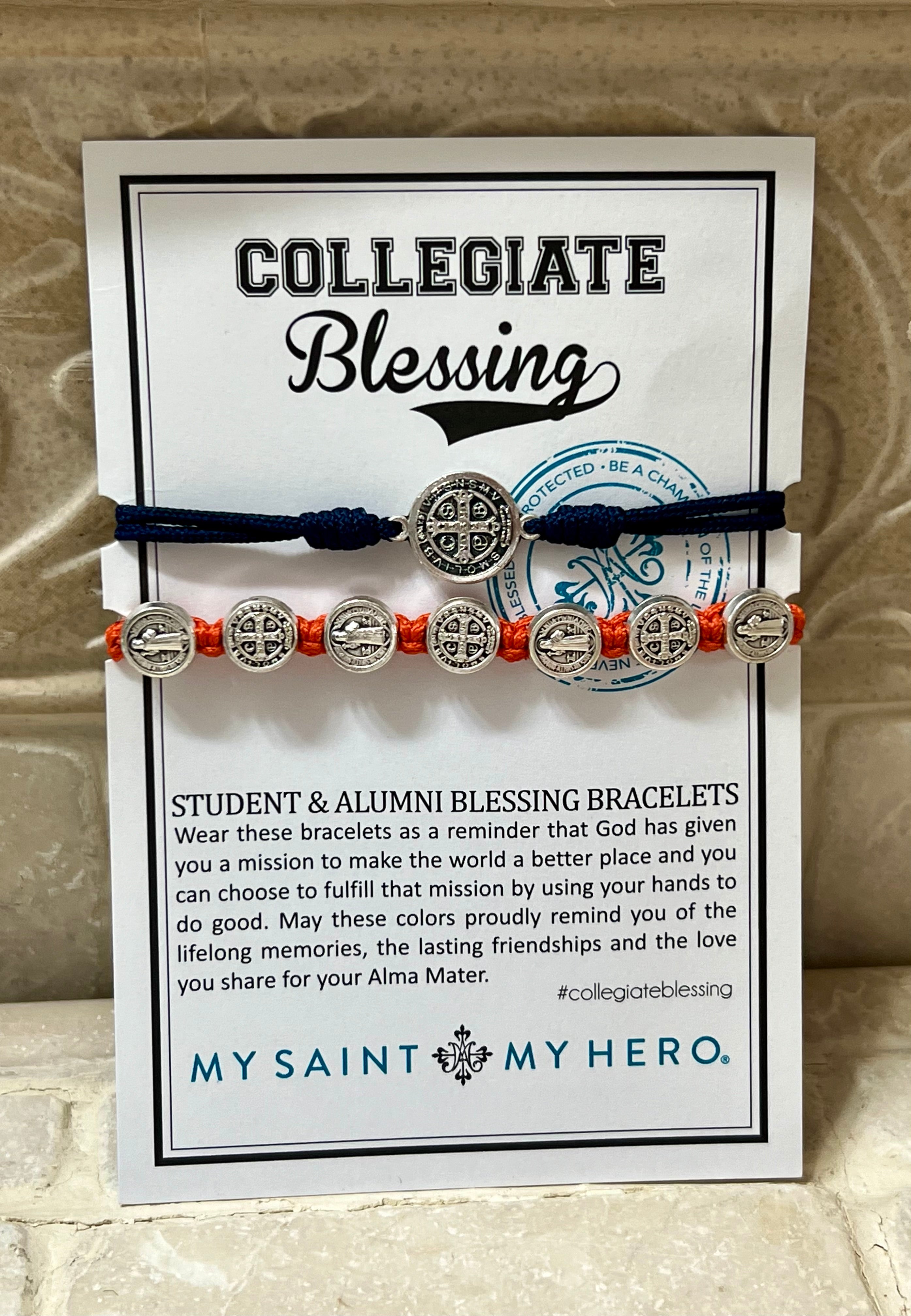 Student & Alumni Blessing Bracelet- Red & Blue