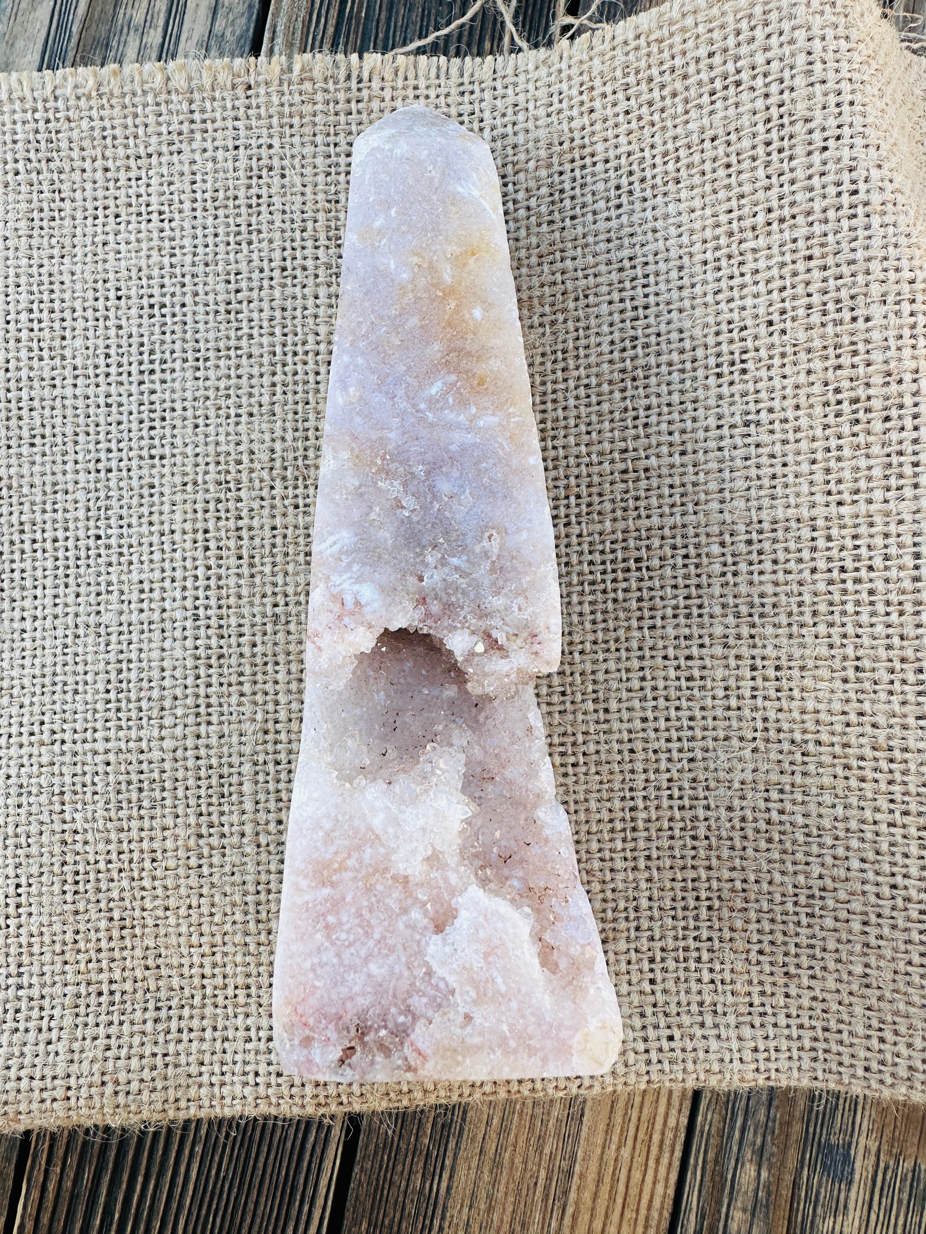 ✨ Nizhoni Crystals ✨  Pink Amethyst Tower