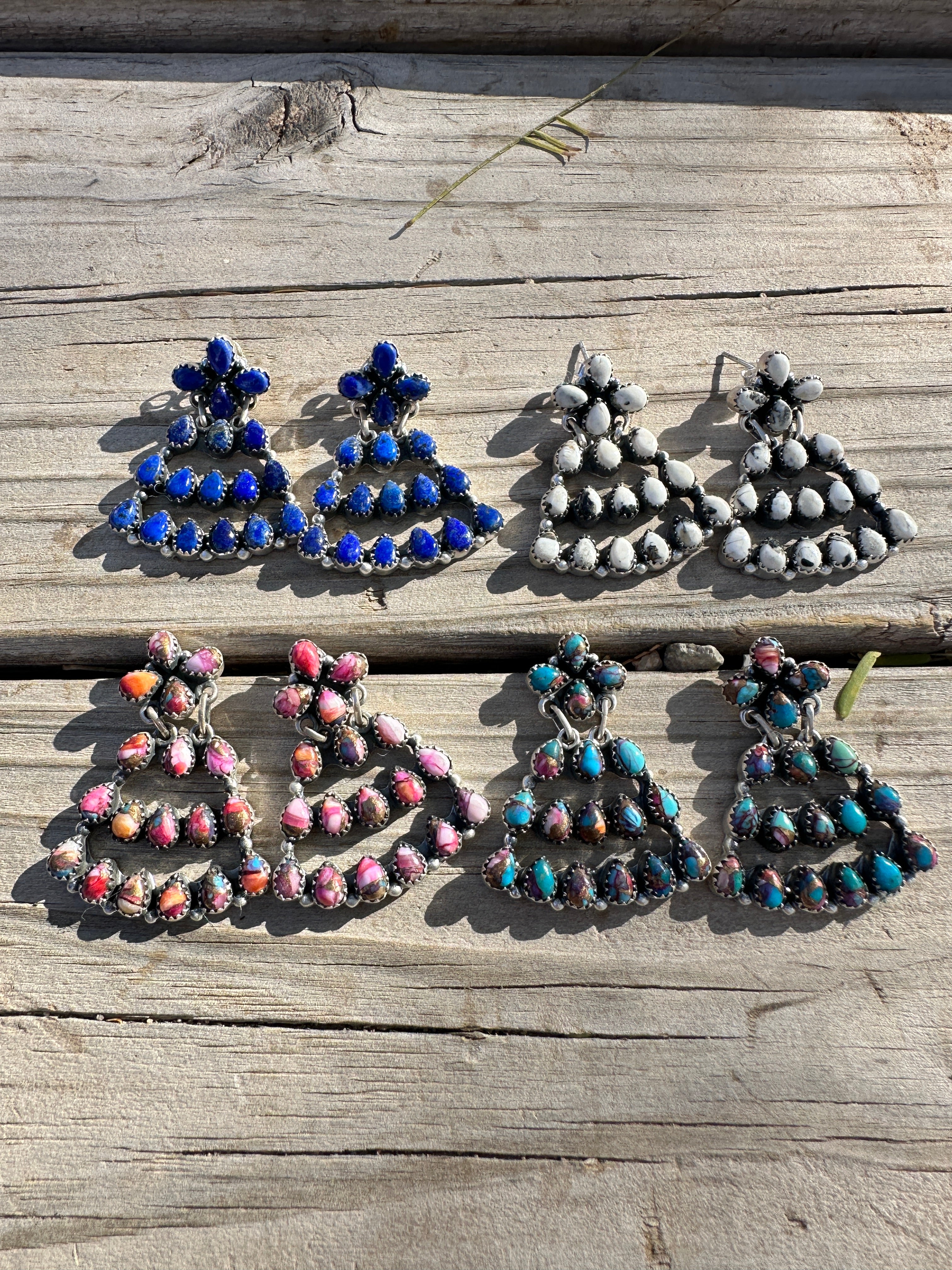 Handmade Sterling Silver Montana Earrings