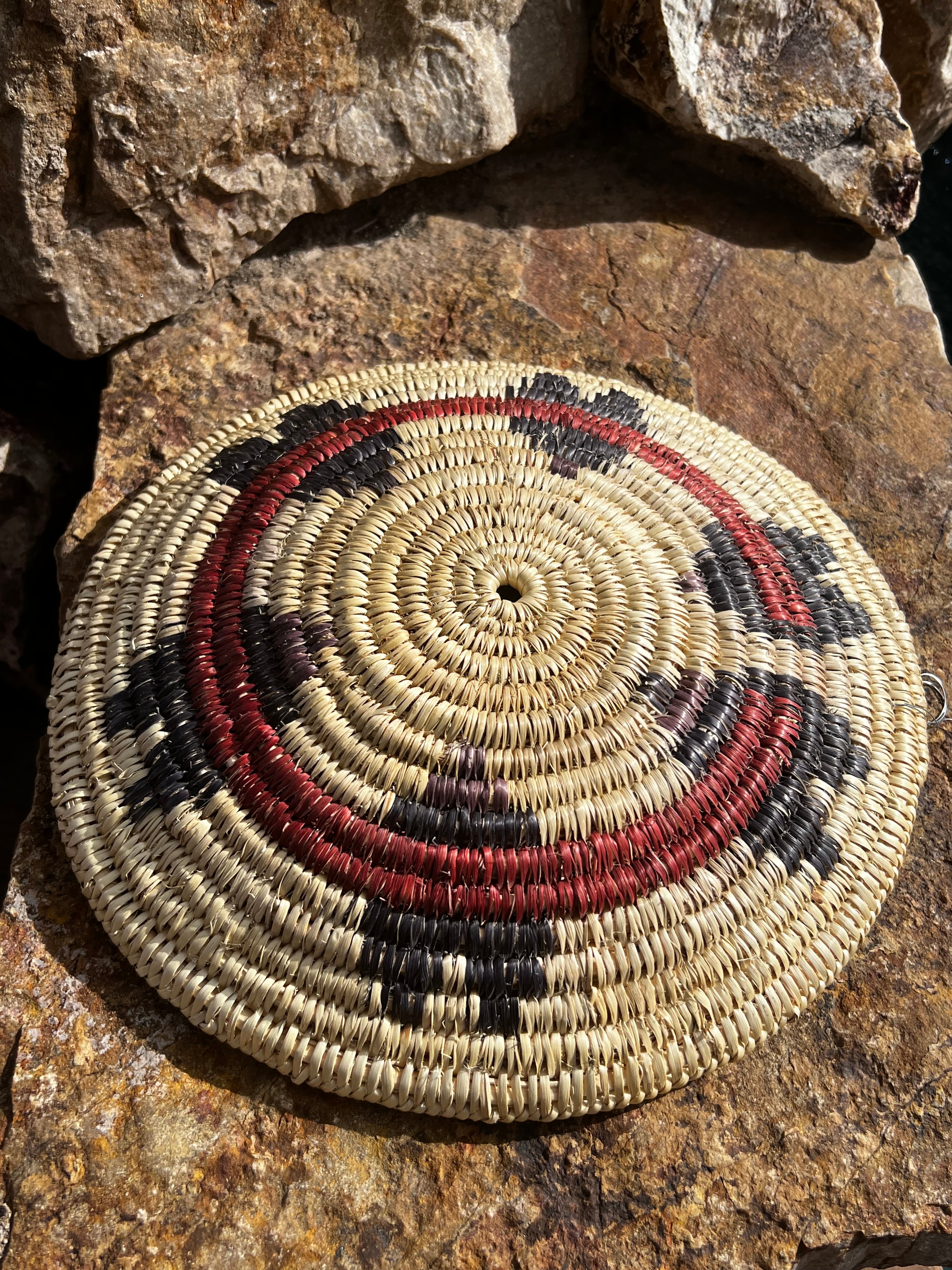 Old Pawn Handcrafted Woven Basket #5