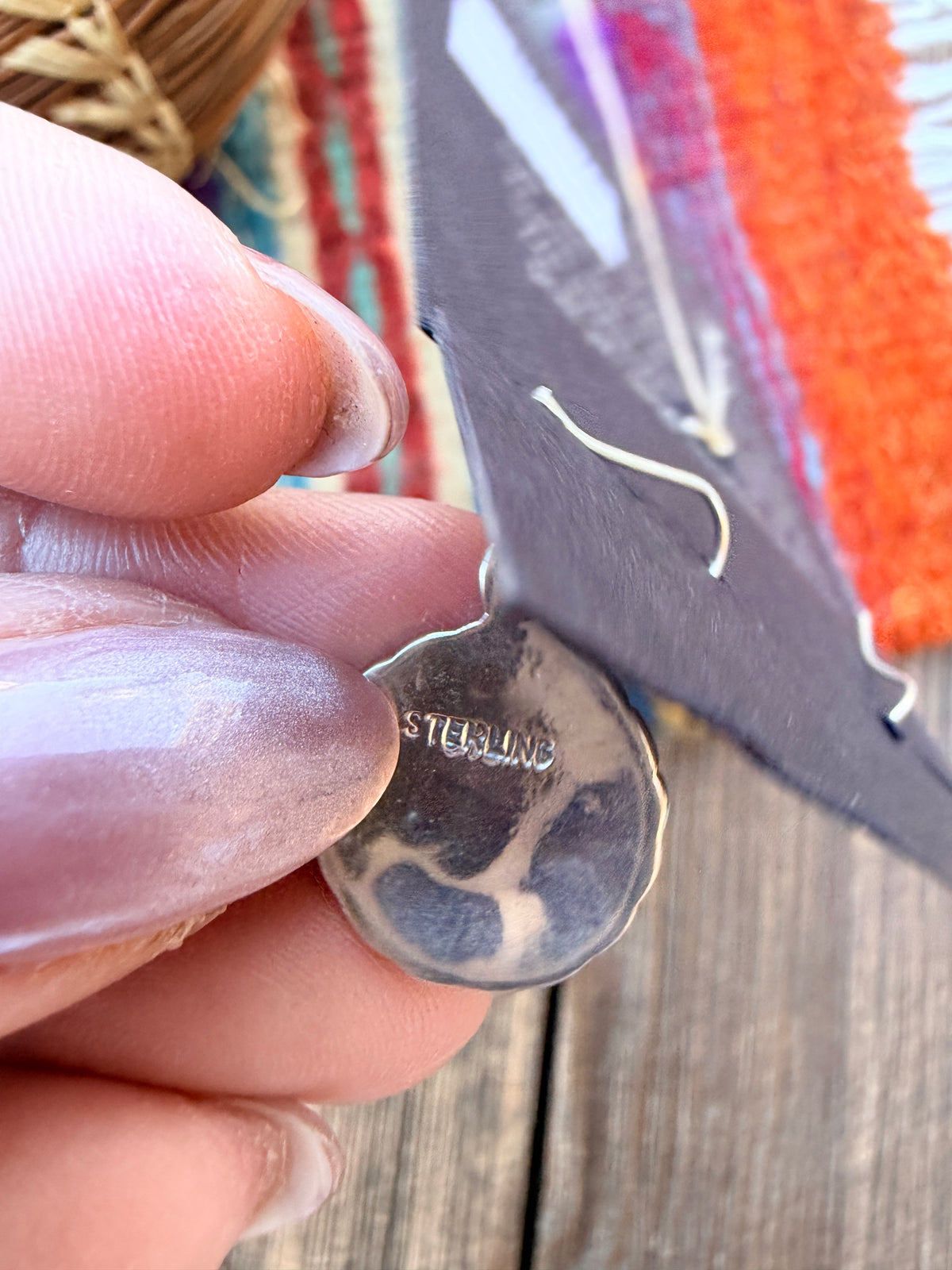 Handcrafted Sterling Silver Kokopelli Earring and Pendant Set