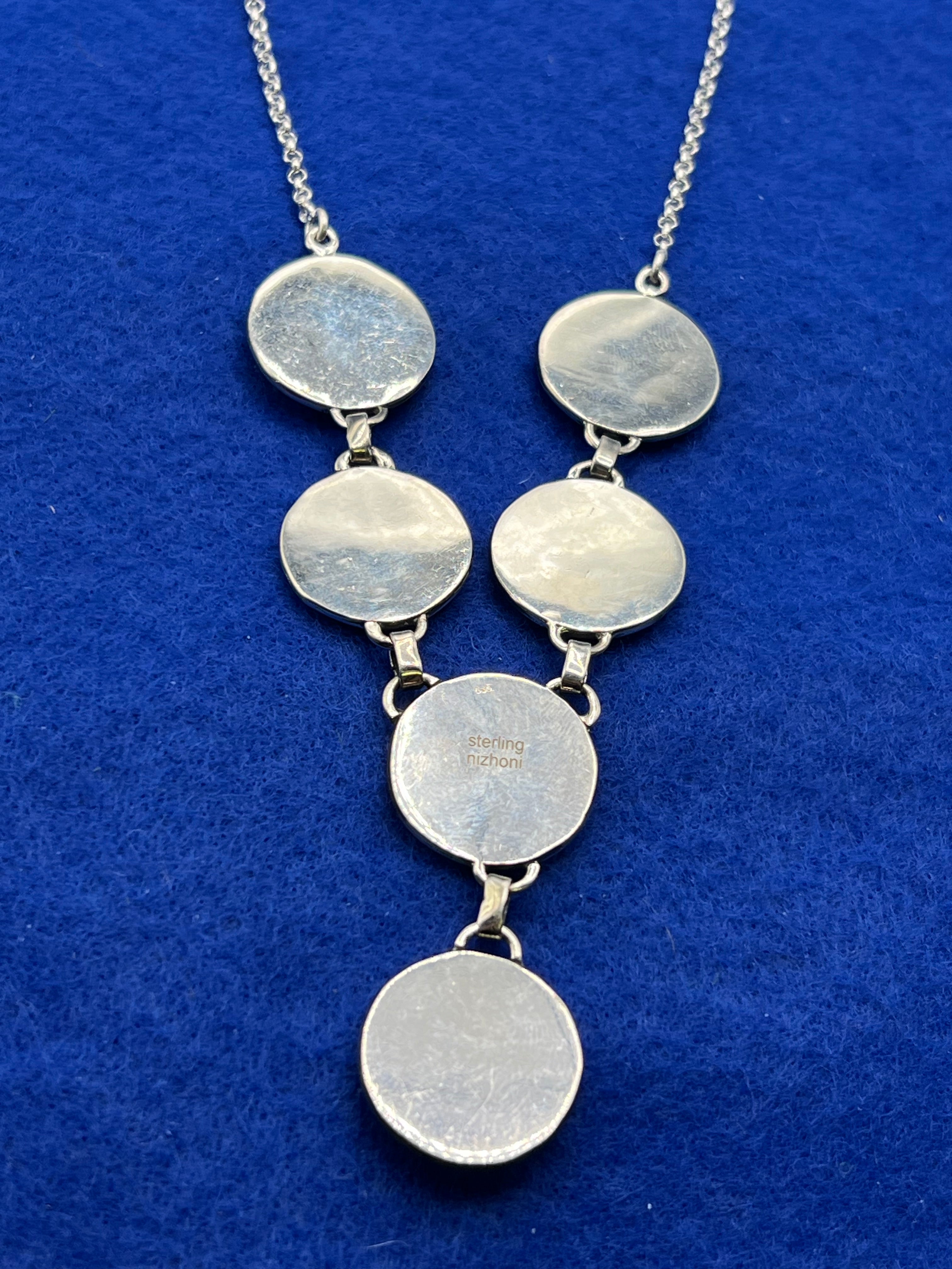 Handmade Sterling Silver Ball Necklace