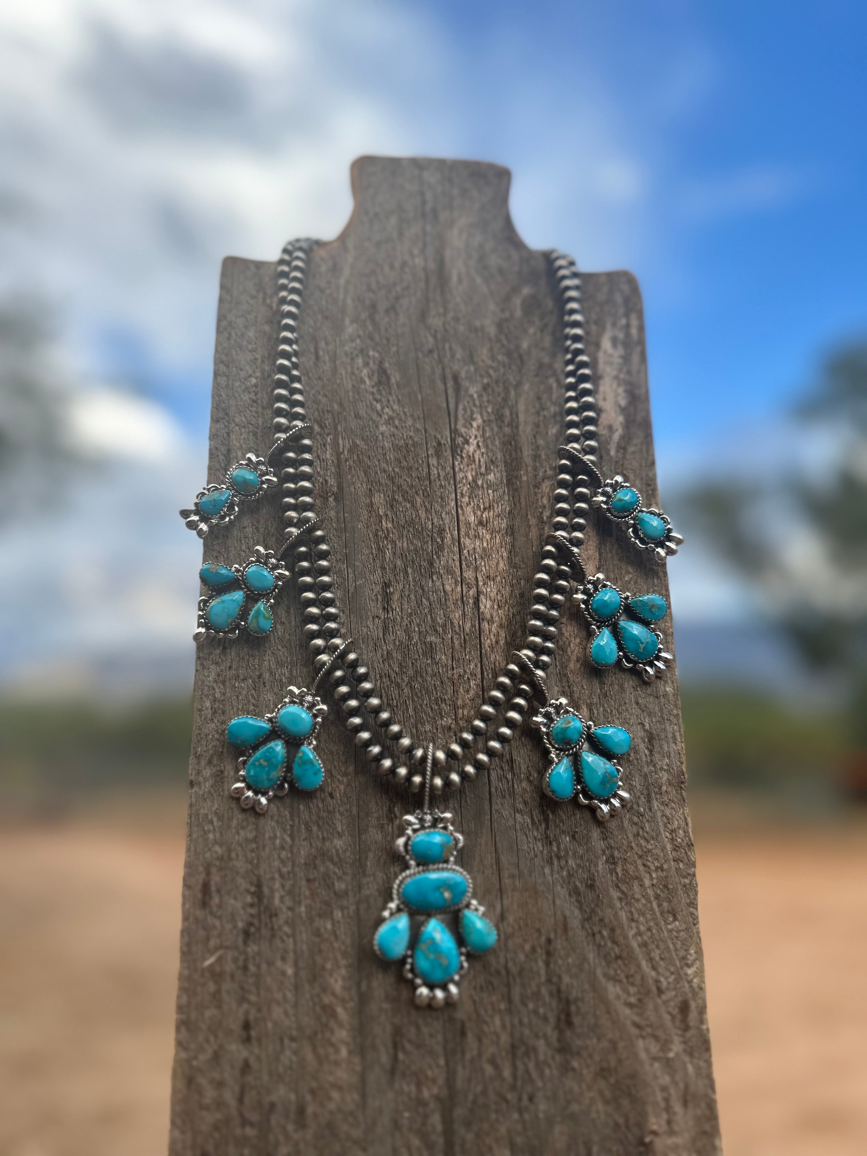 Handmade Turquoise popular Necklace