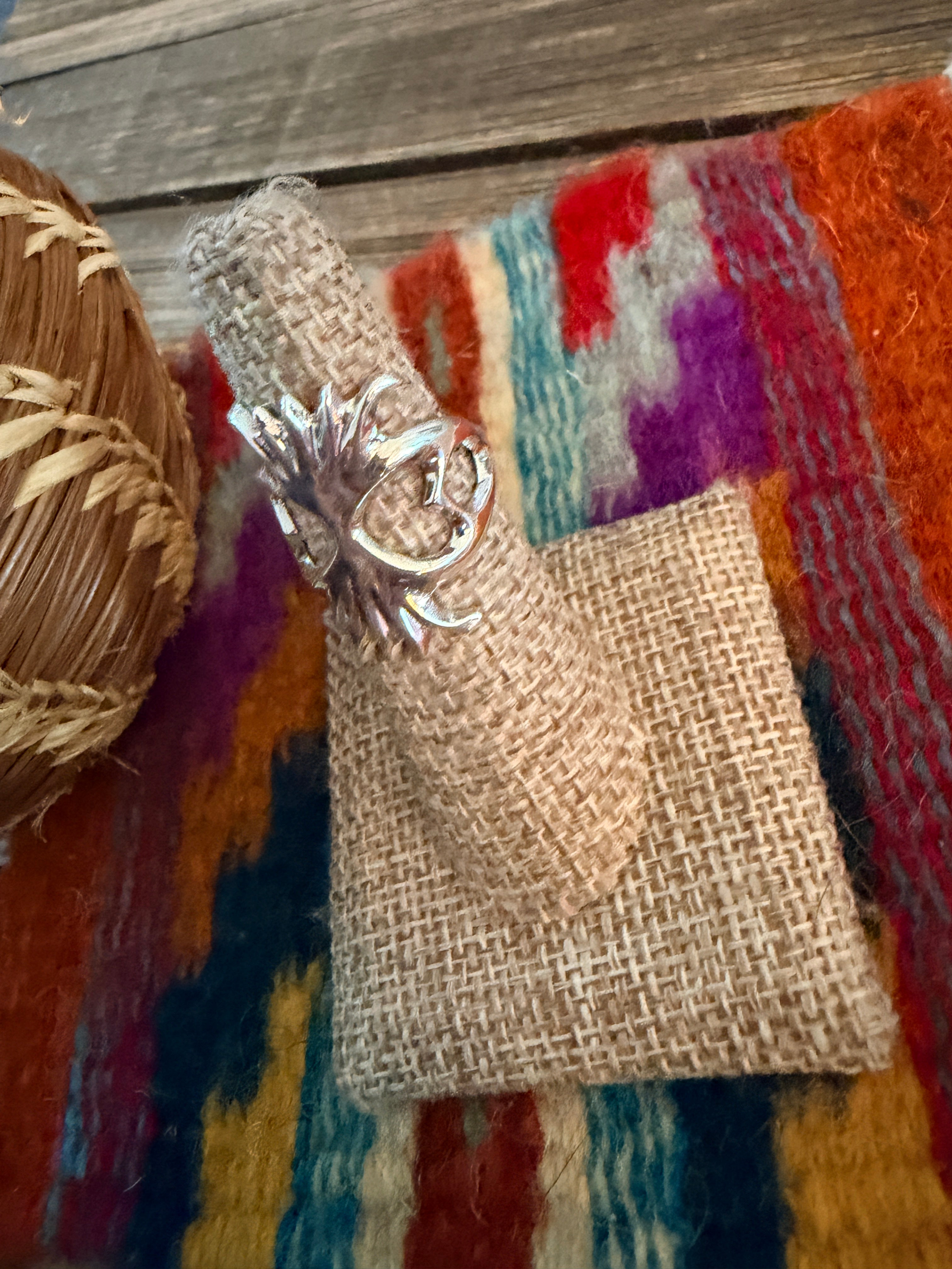 Handcrafted Sterling Silver Band Ring by Francis L. Begay