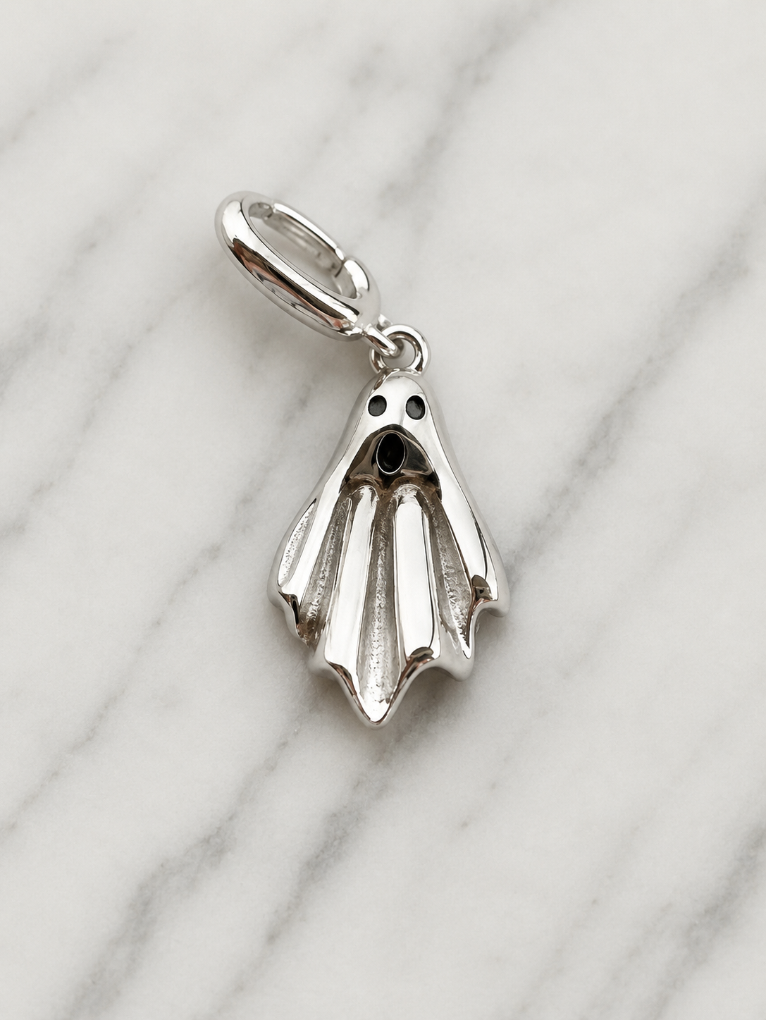 Sterling Silver Ghost Charm