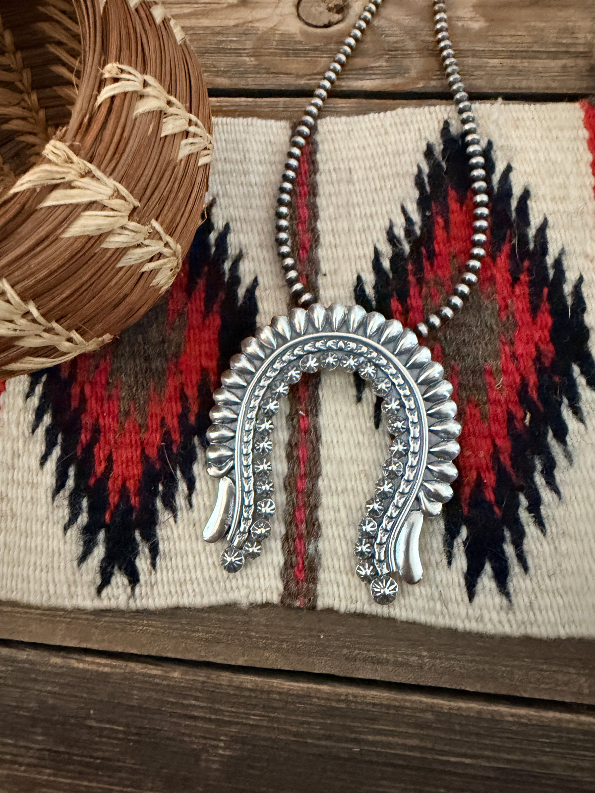 Handcrafted Sterling Silver Naja Pendant