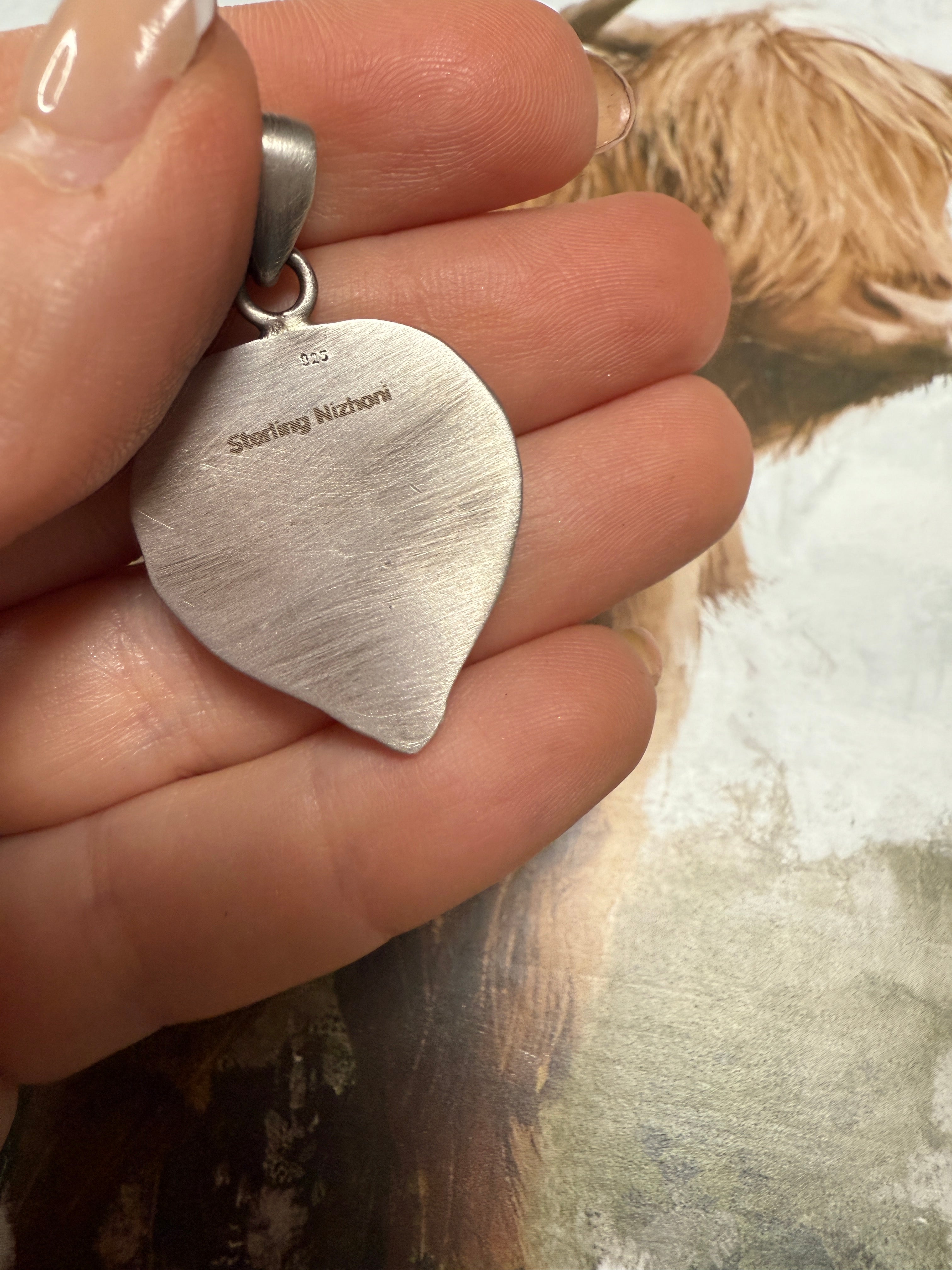 Handmade Sterling Silver Heart Pendant
