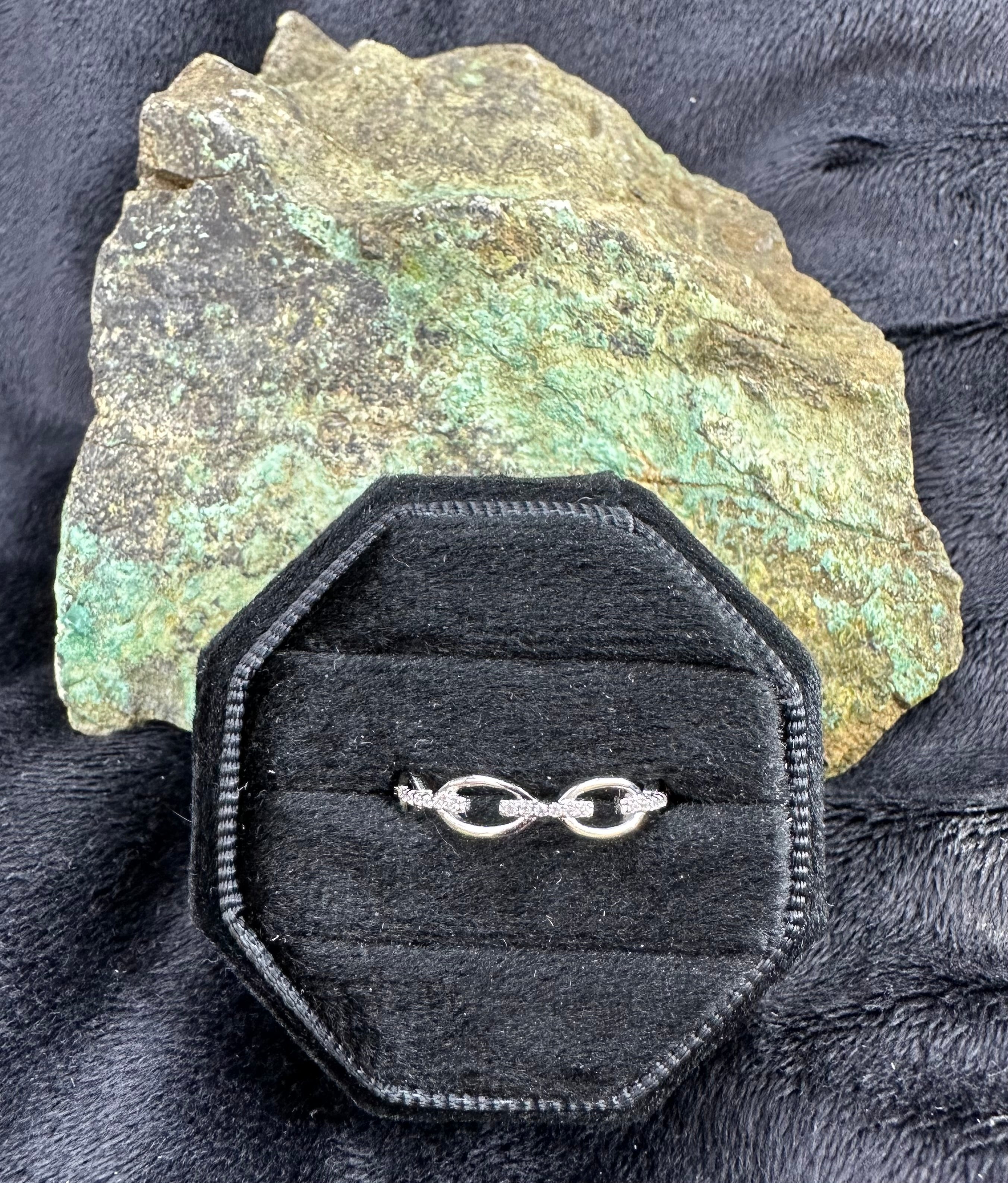 Sterling Silver Open Chain Link Ring