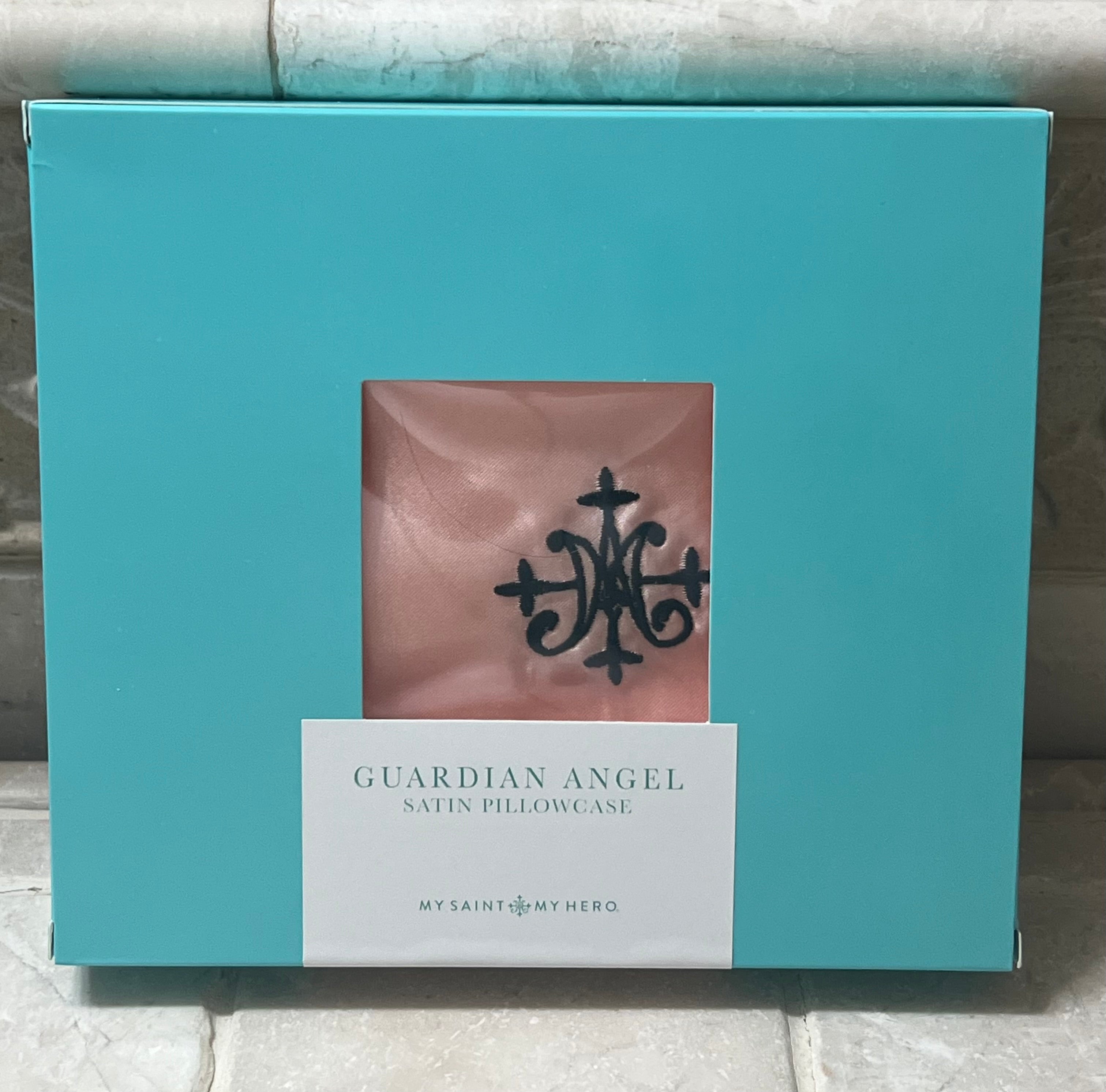 Guardian Angel Soft Satin Pillowcase [Pink](Standard Size)