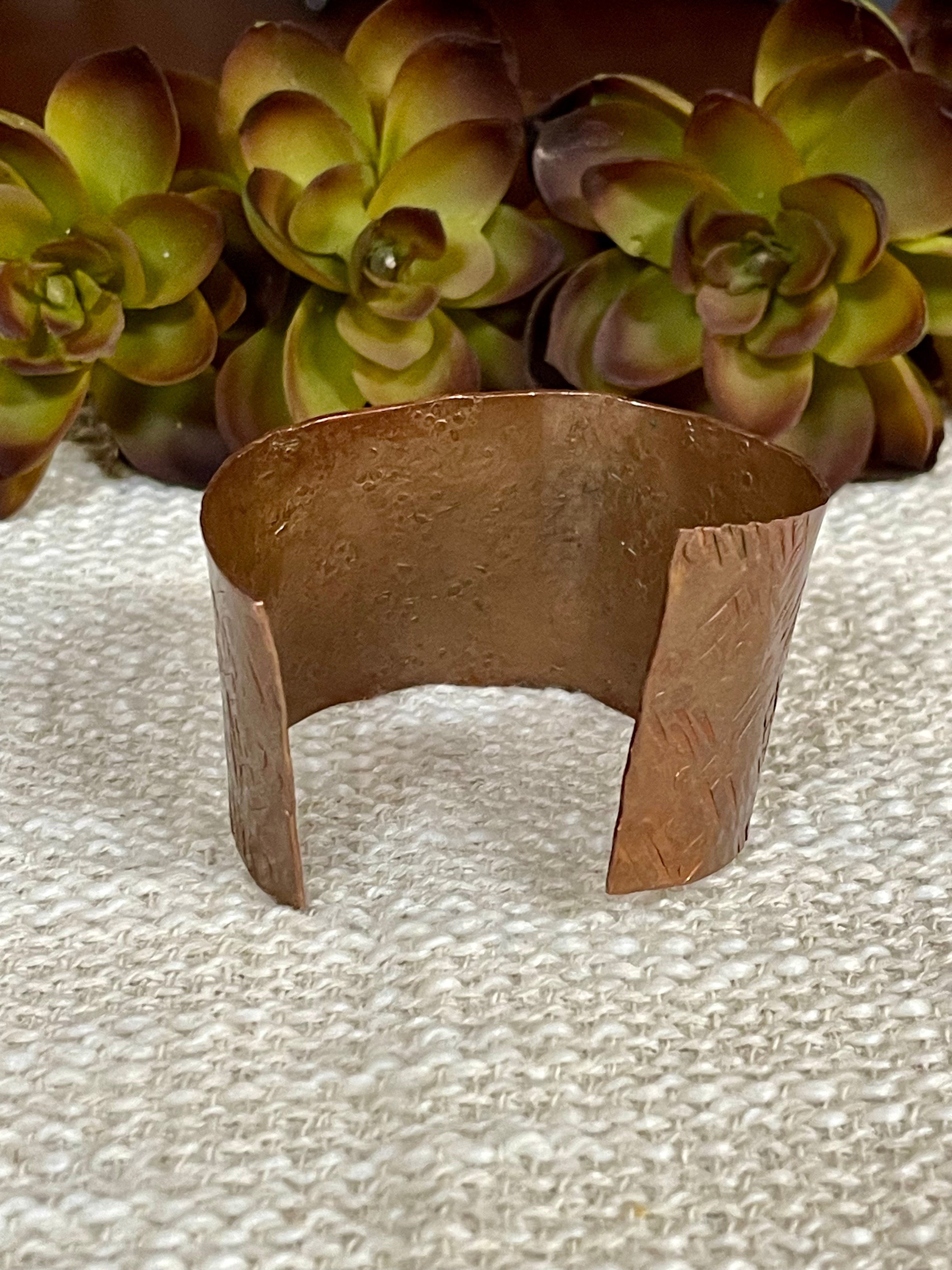 Vintage Handmade Copper Cuff