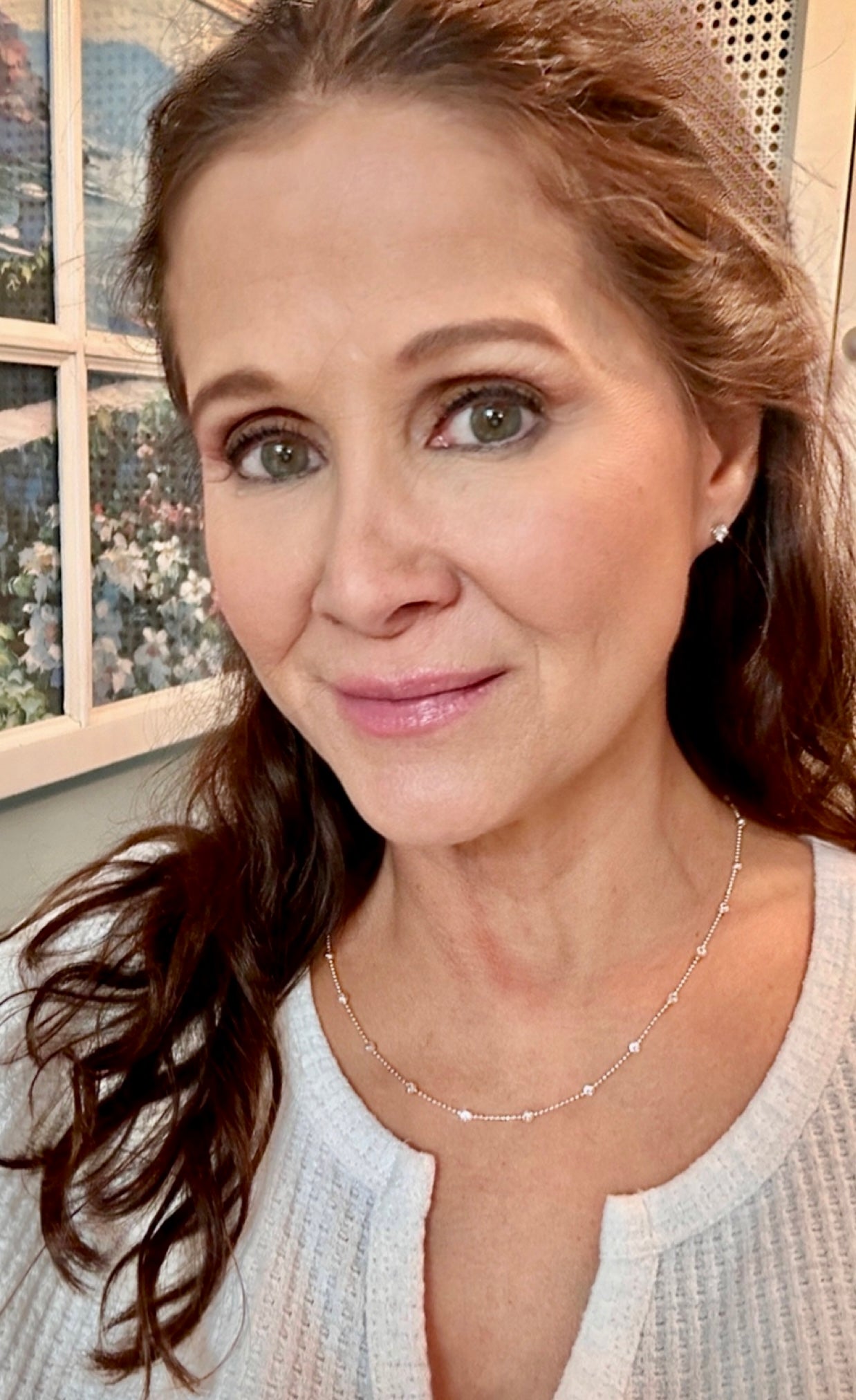 Sparkly Sterling Silver Balls Necklace