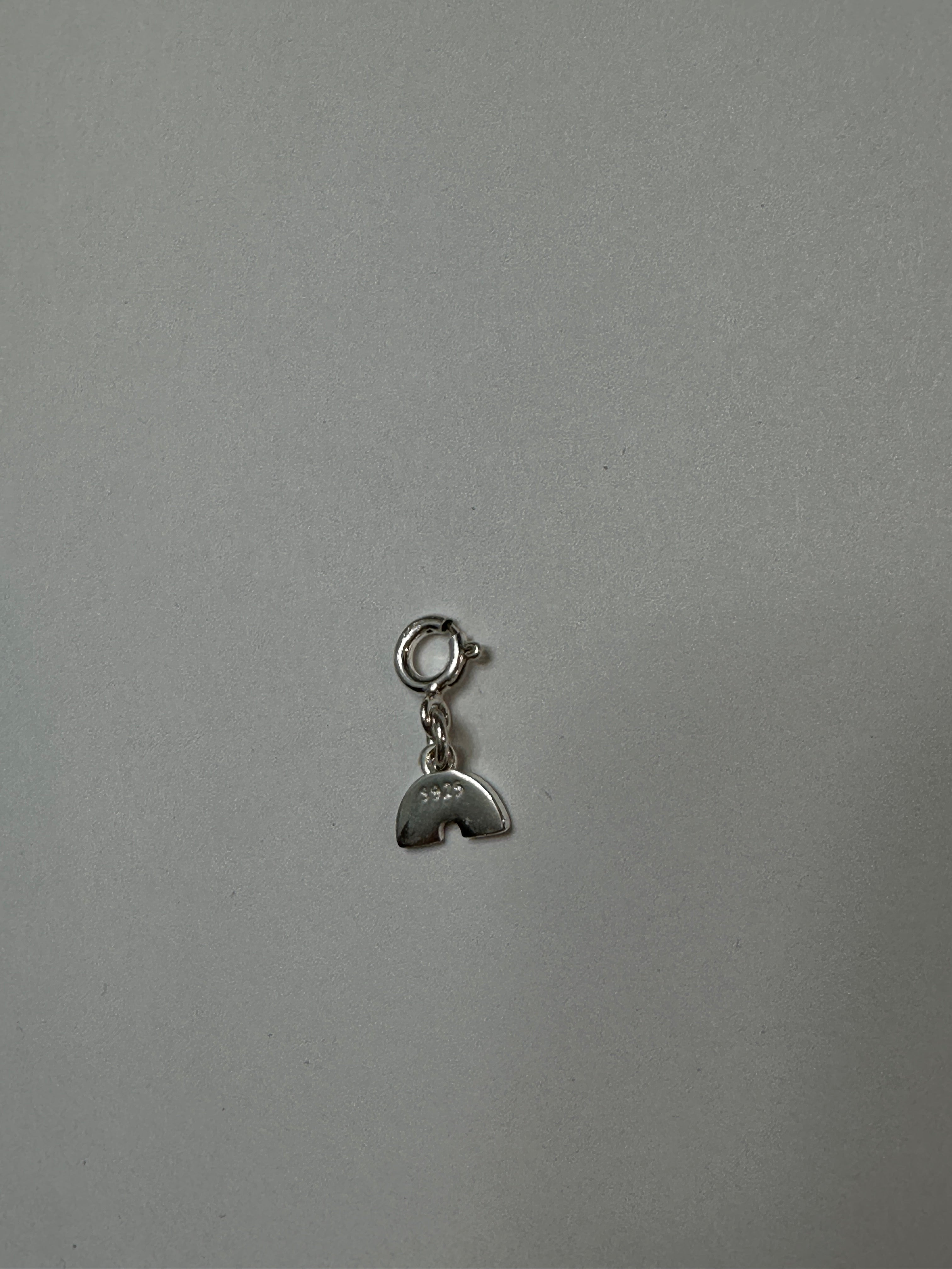 Sterling Silver Rainbow Charm