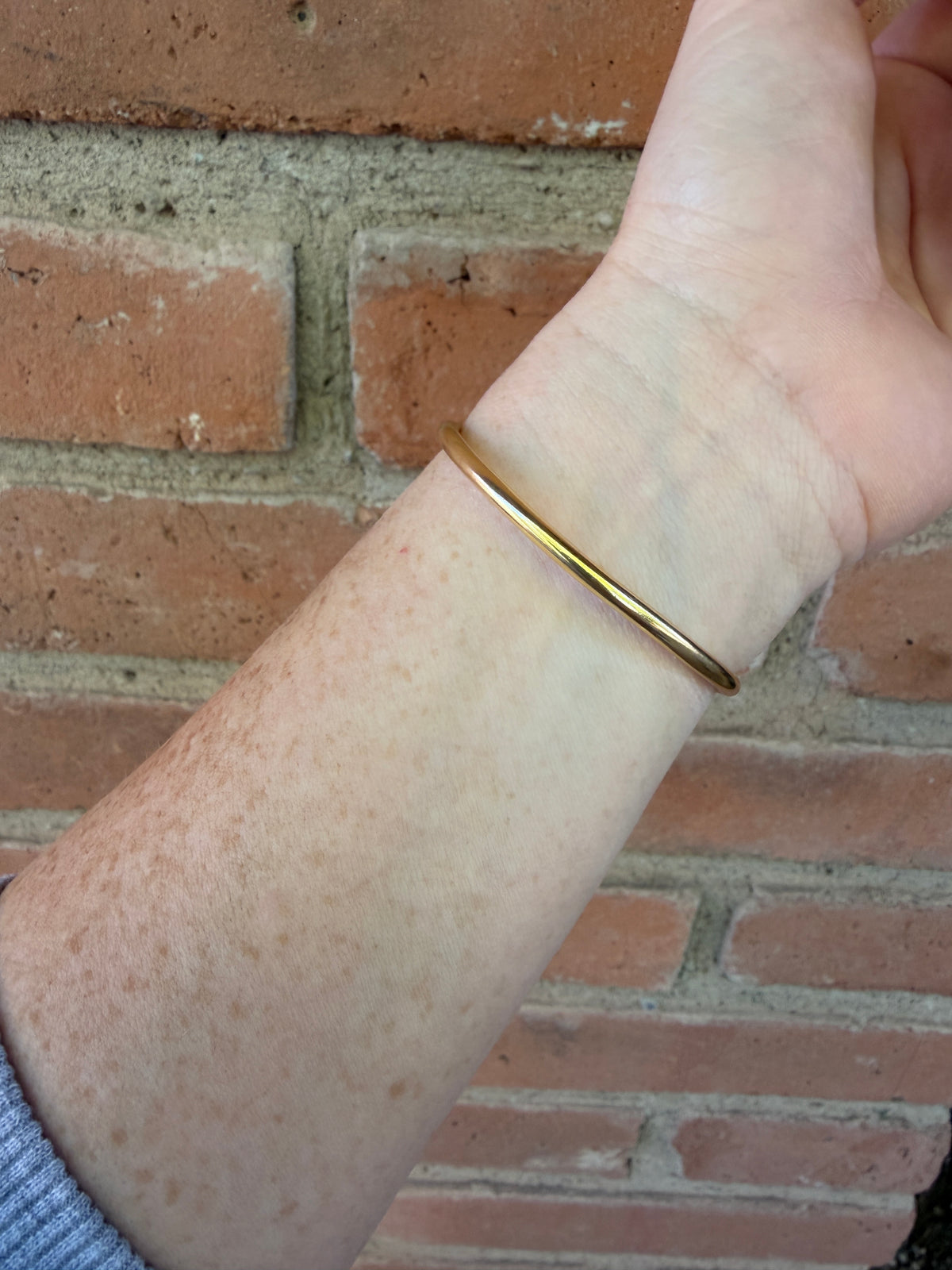 “The Golden Collection” Golden Hour Handmade Natural Sonoran Mountain Turquoise 14k Gold Plated Adjustable Bracelet Cuff