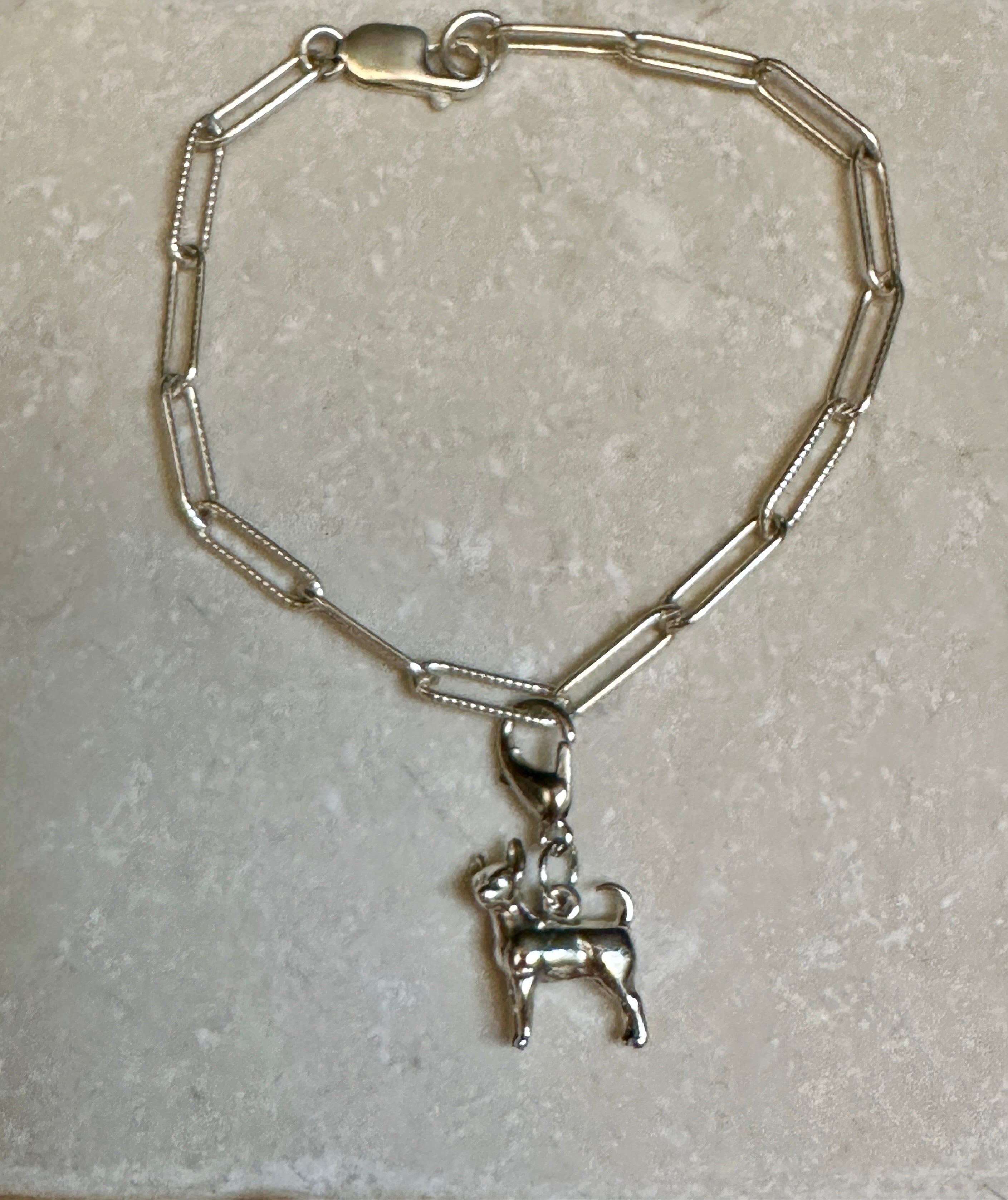 Handcrafted Sterling Silver Chihuahua Dog Charm