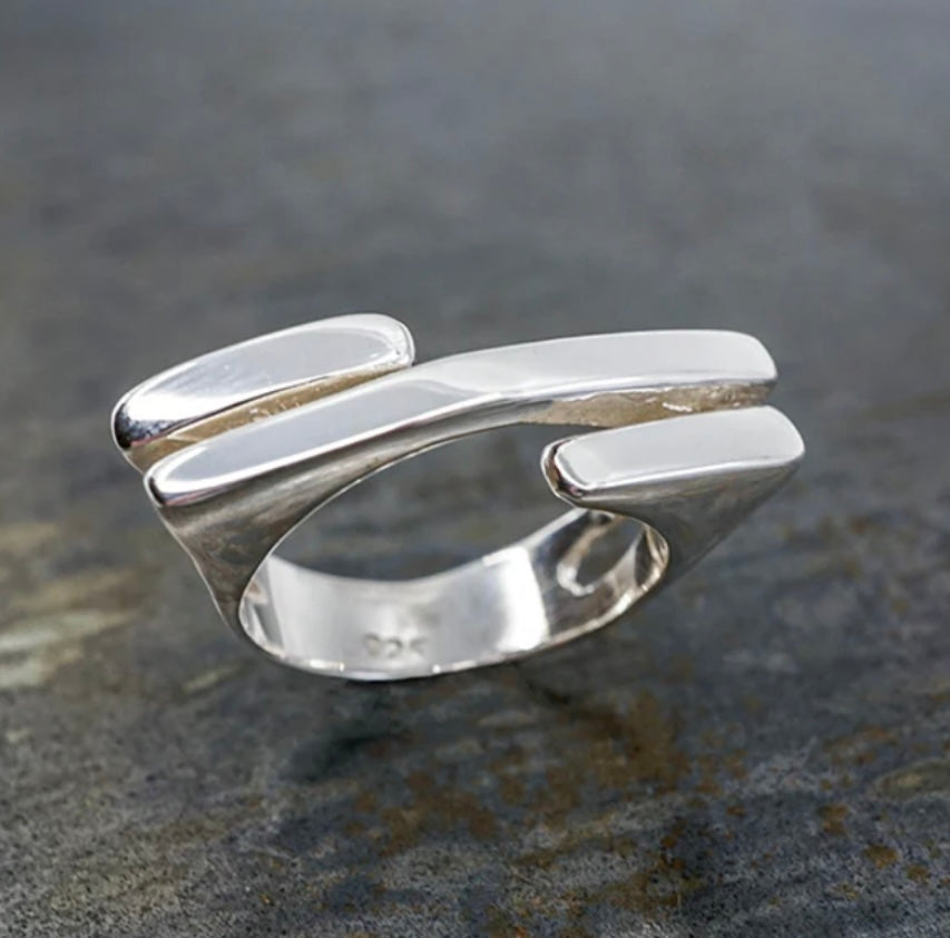 Linear Lines Ring