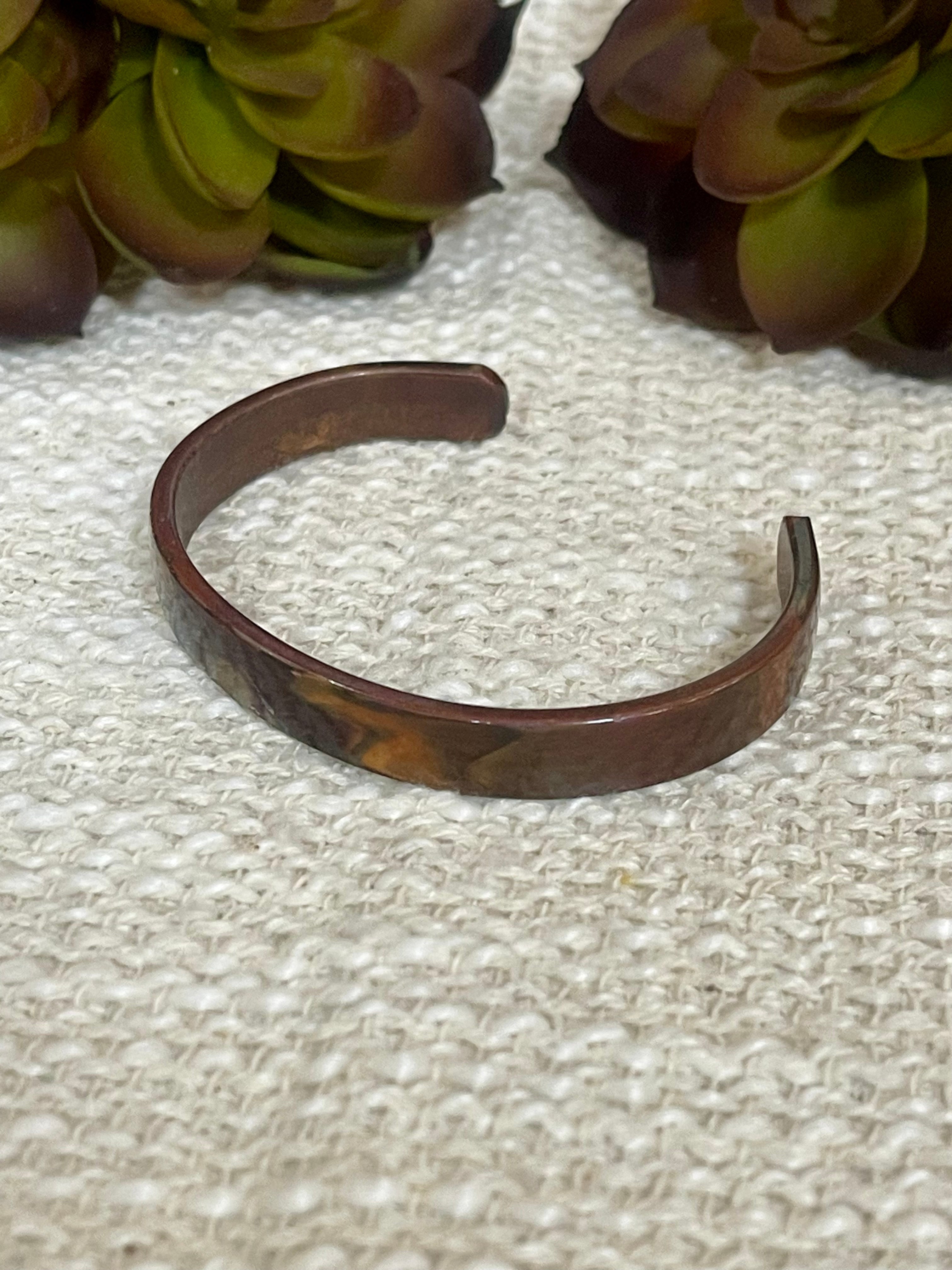 Vintage Handmade Copper Cuff