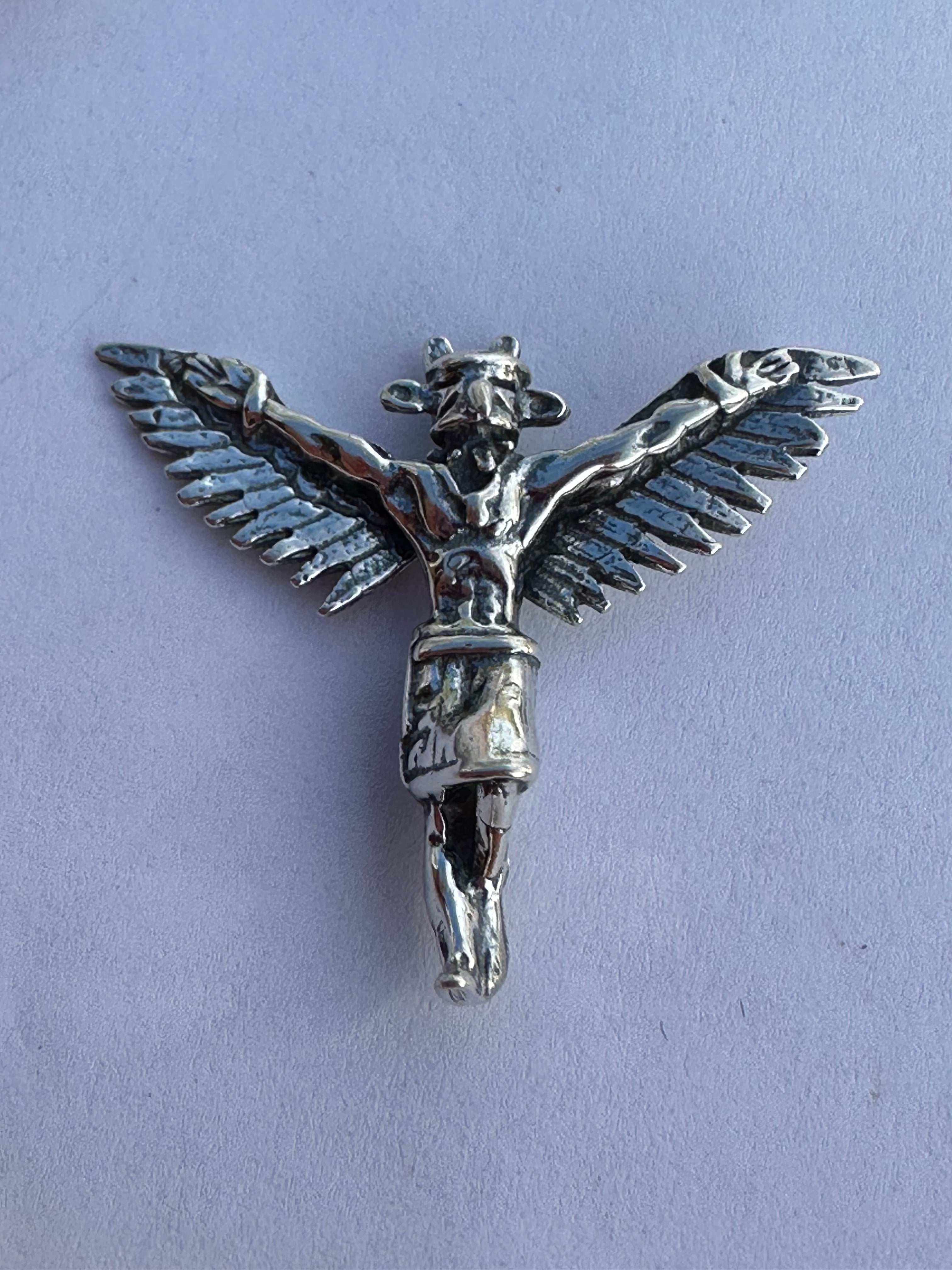 Sterling Silver Eagle Kachina  Charm