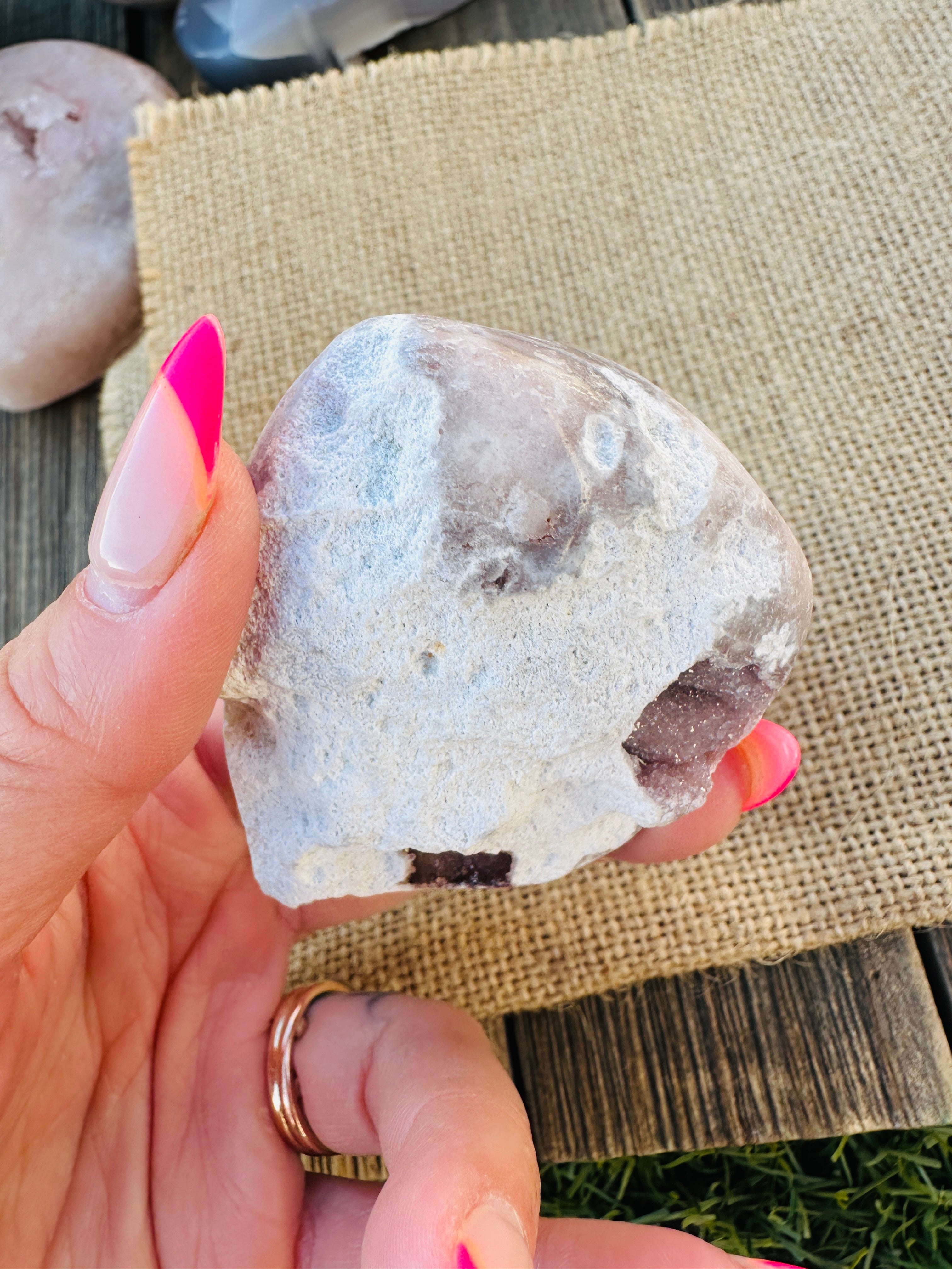 ✨ Nizhoni Crystals ✨  Pink Amethyst Geode Cluster