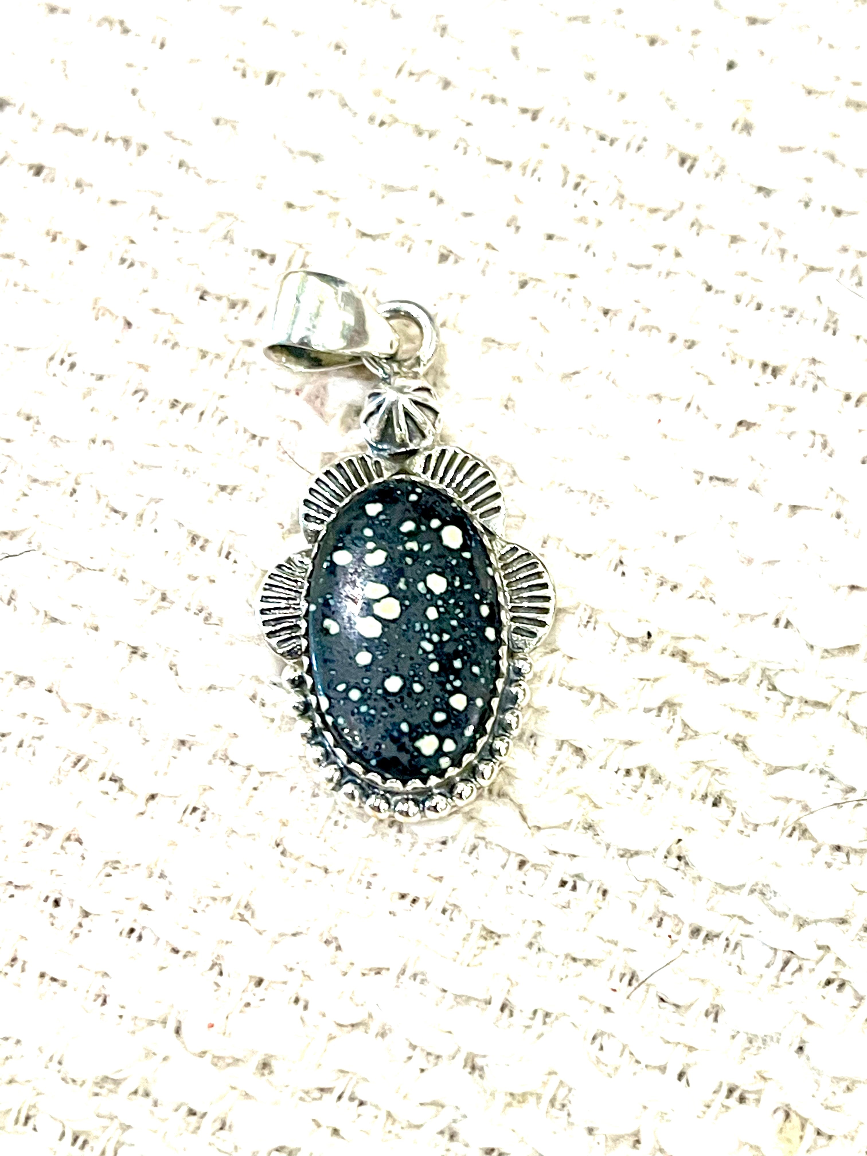 Handcrafted Sterling Silver & Variscite Pendant