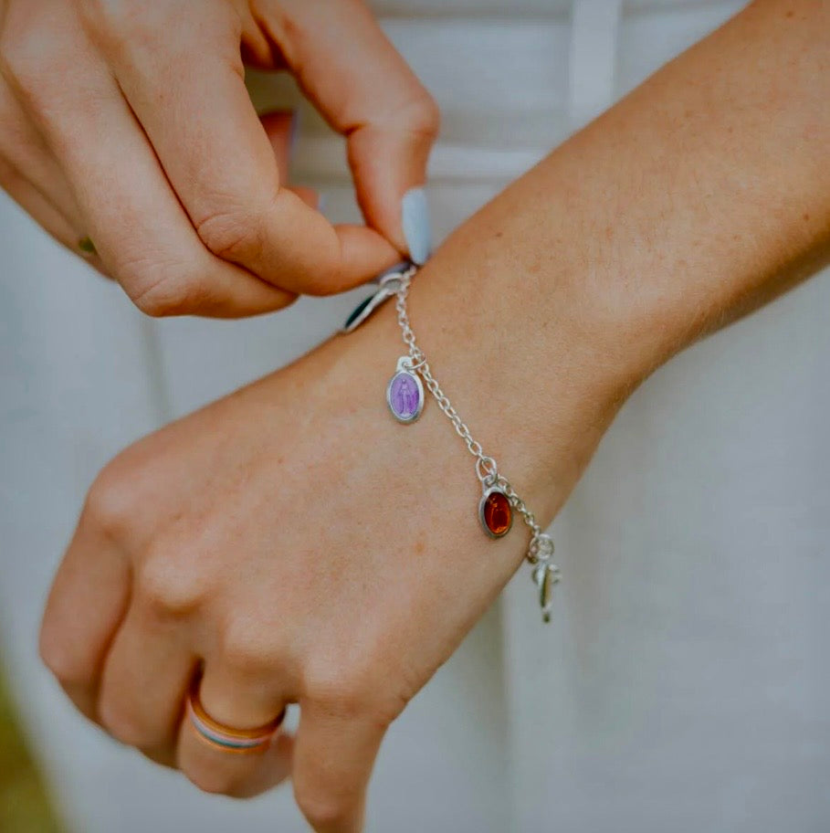 Miracles Miraculous Mary Charm Bracelet