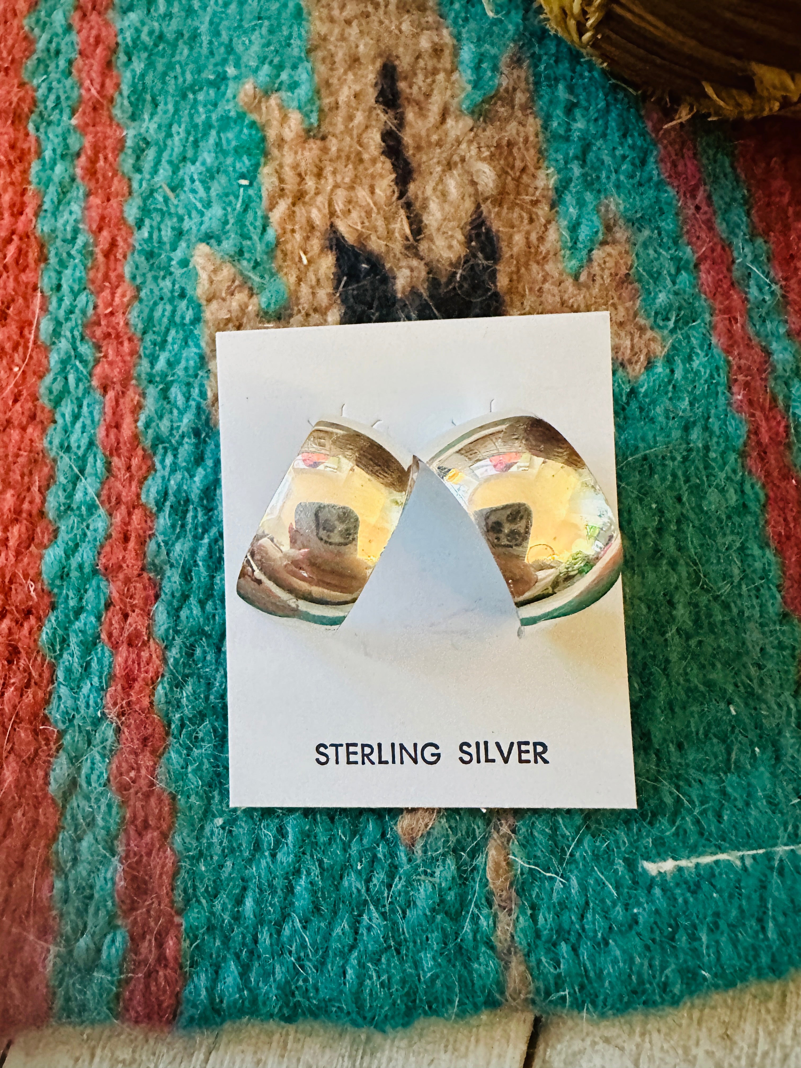 Handcrafted Sterling Silver Hoop Earrings, Cameron’s Faves ♥️