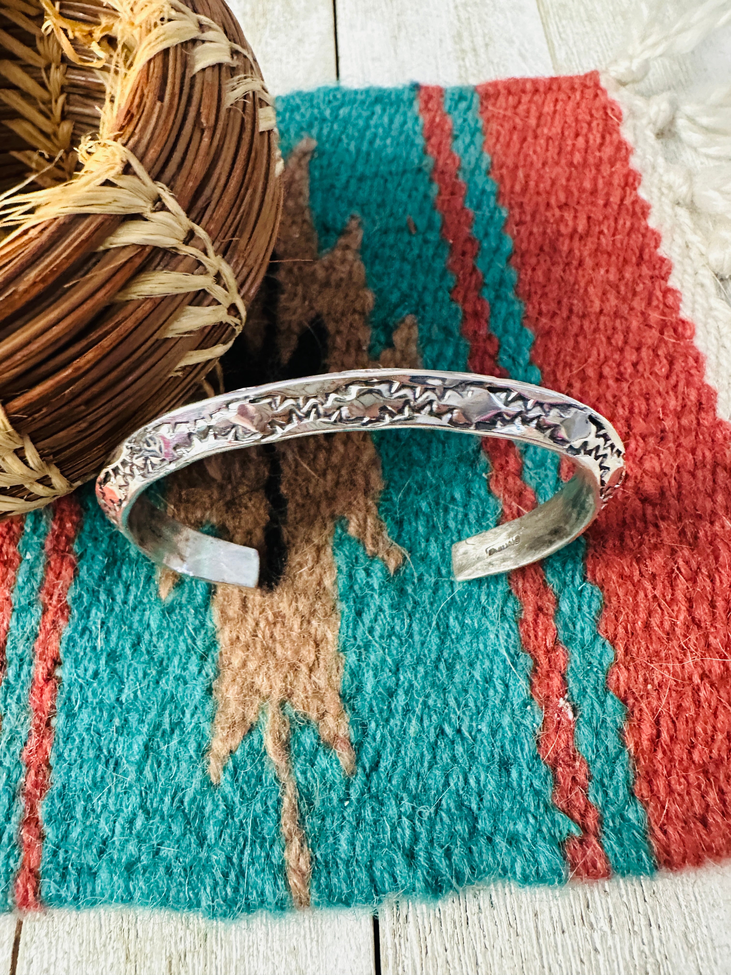 Handcrafted Sterling Silver Cuff Bracelet