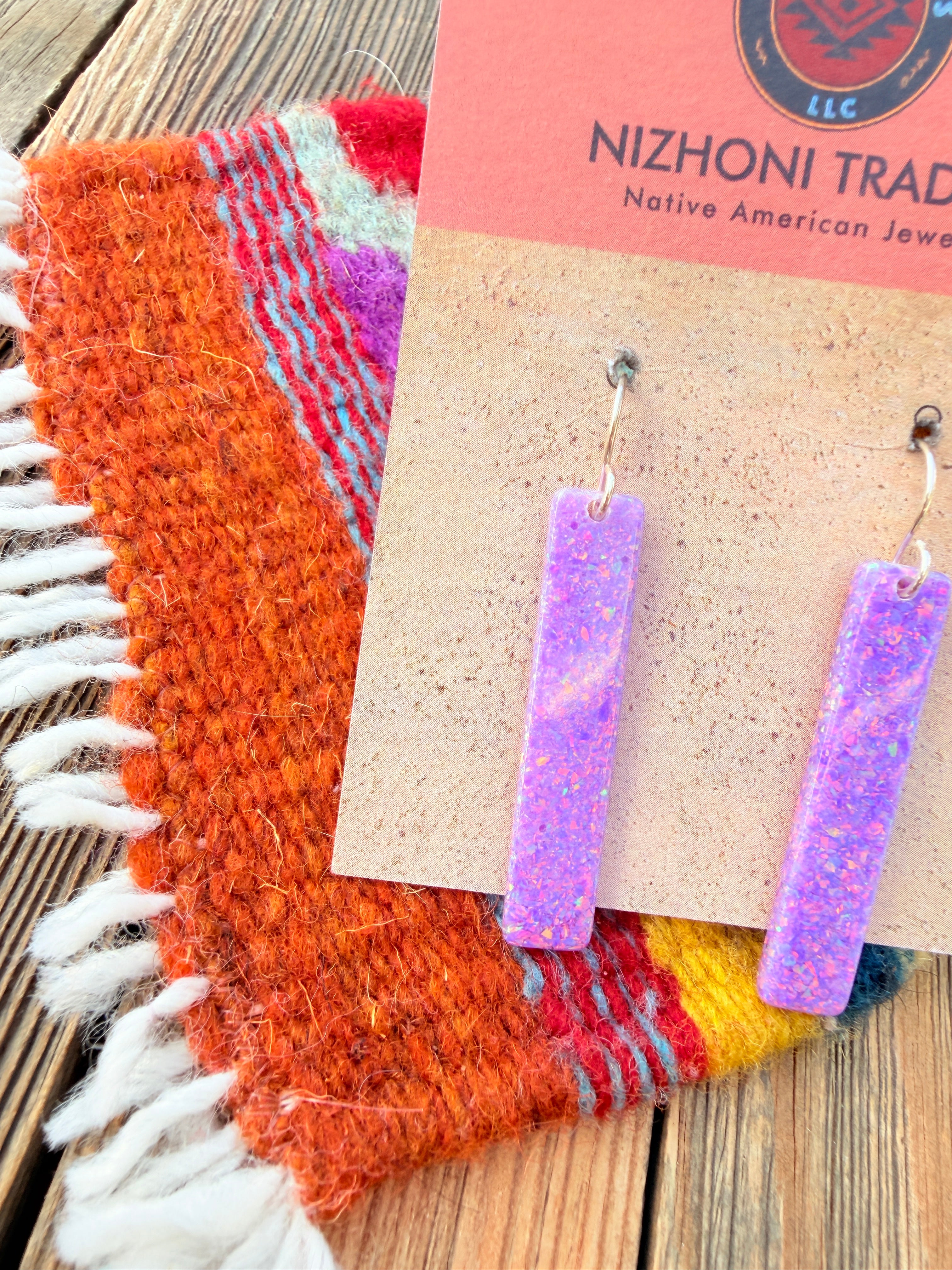 Handcrafted Sterling Silver & Dangle Earrings