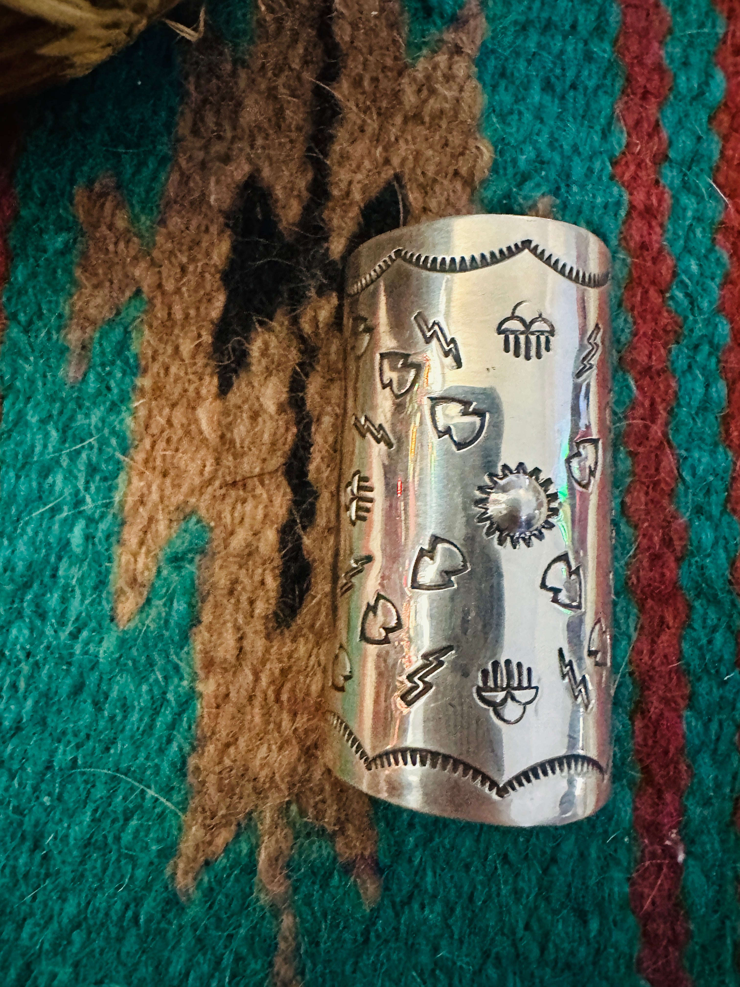 Handcrafted Sterling Silver Ponytail Accessory