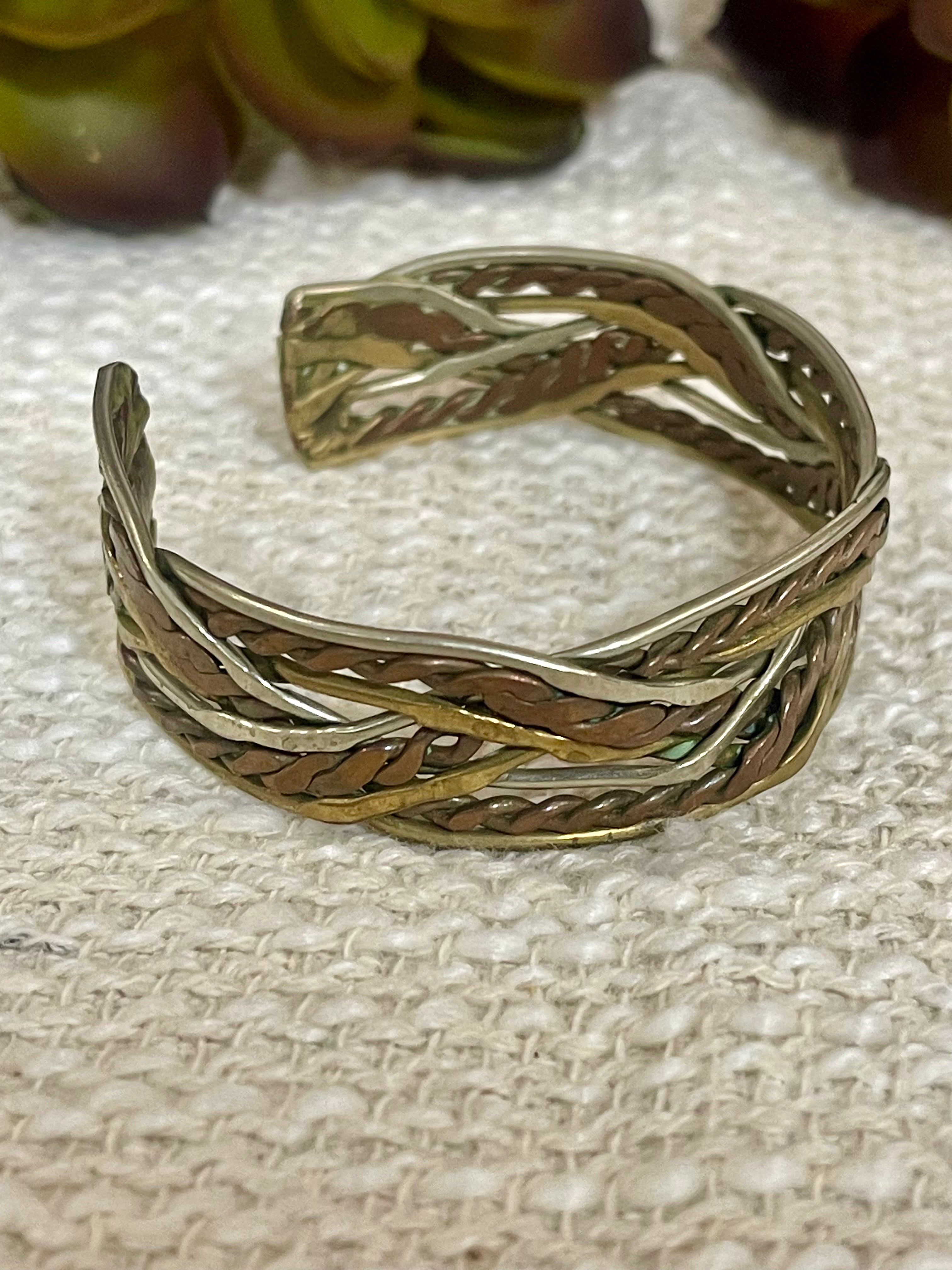 Vintage Handmade Copper Cuff