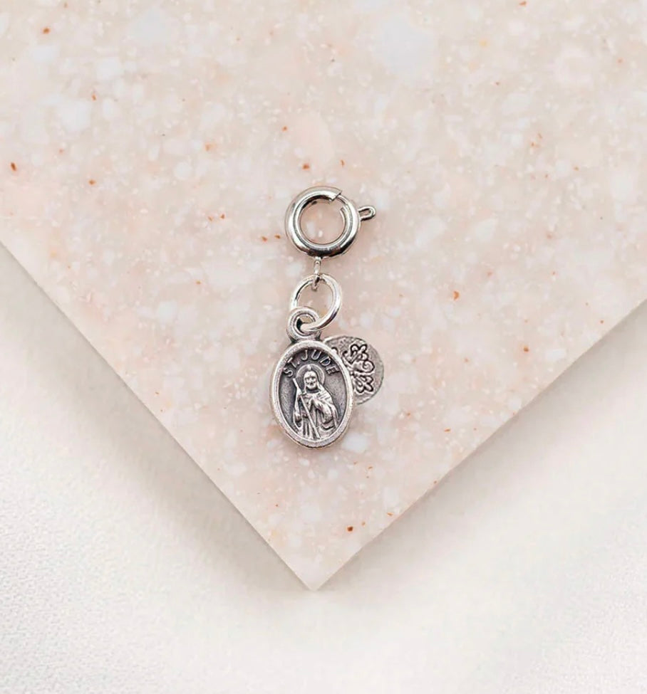 Saint Jude Medal Charm