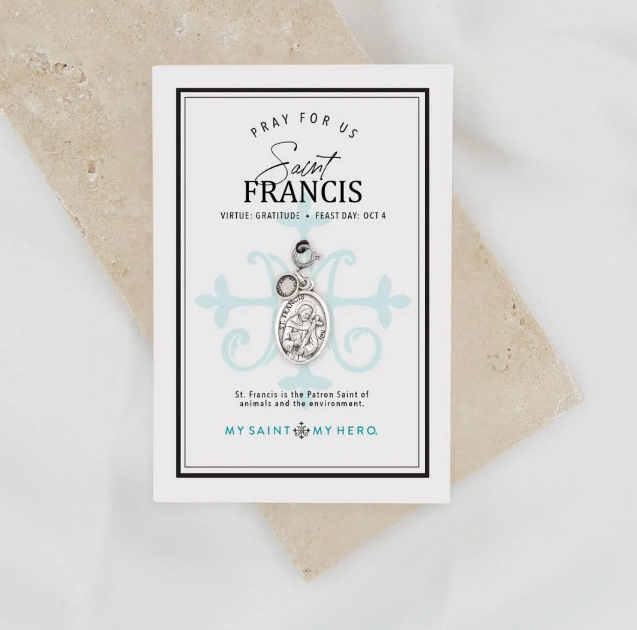 Saint Francis Medal Charm