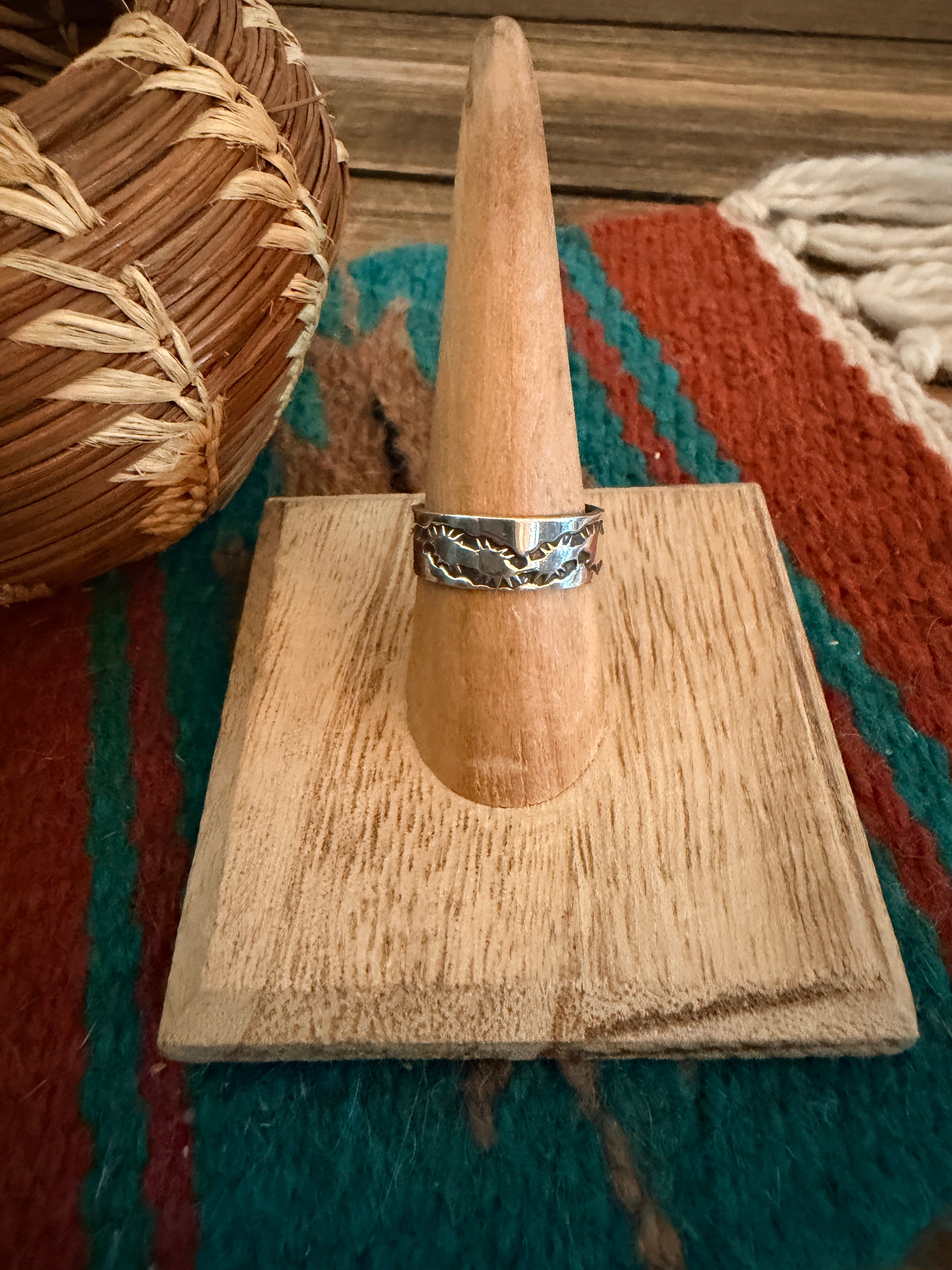 Handcrafted Sterling Silver Band Ring