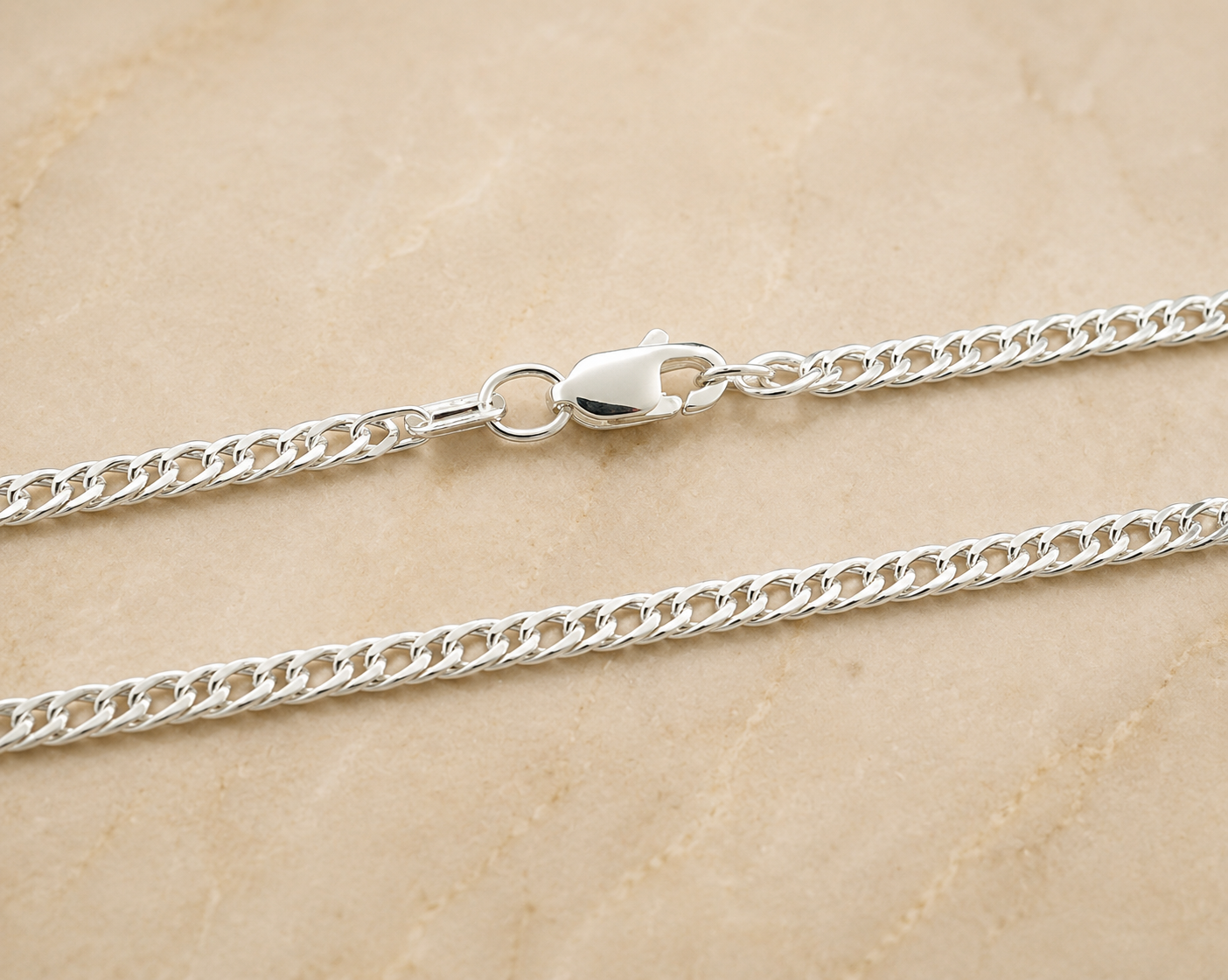 Casada Sterling Silver Chain 24”