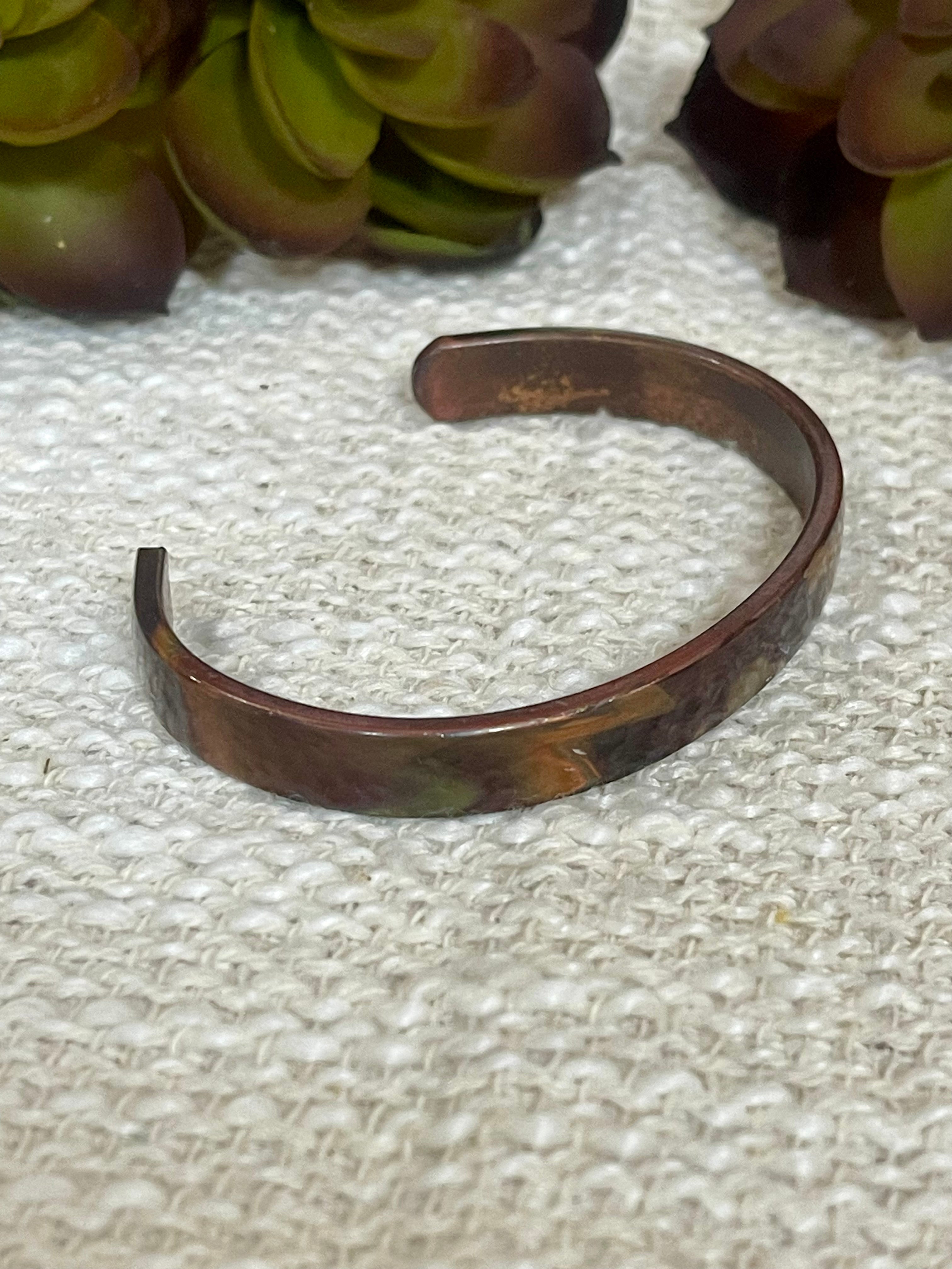 Vintage Handmade Copper Cuff